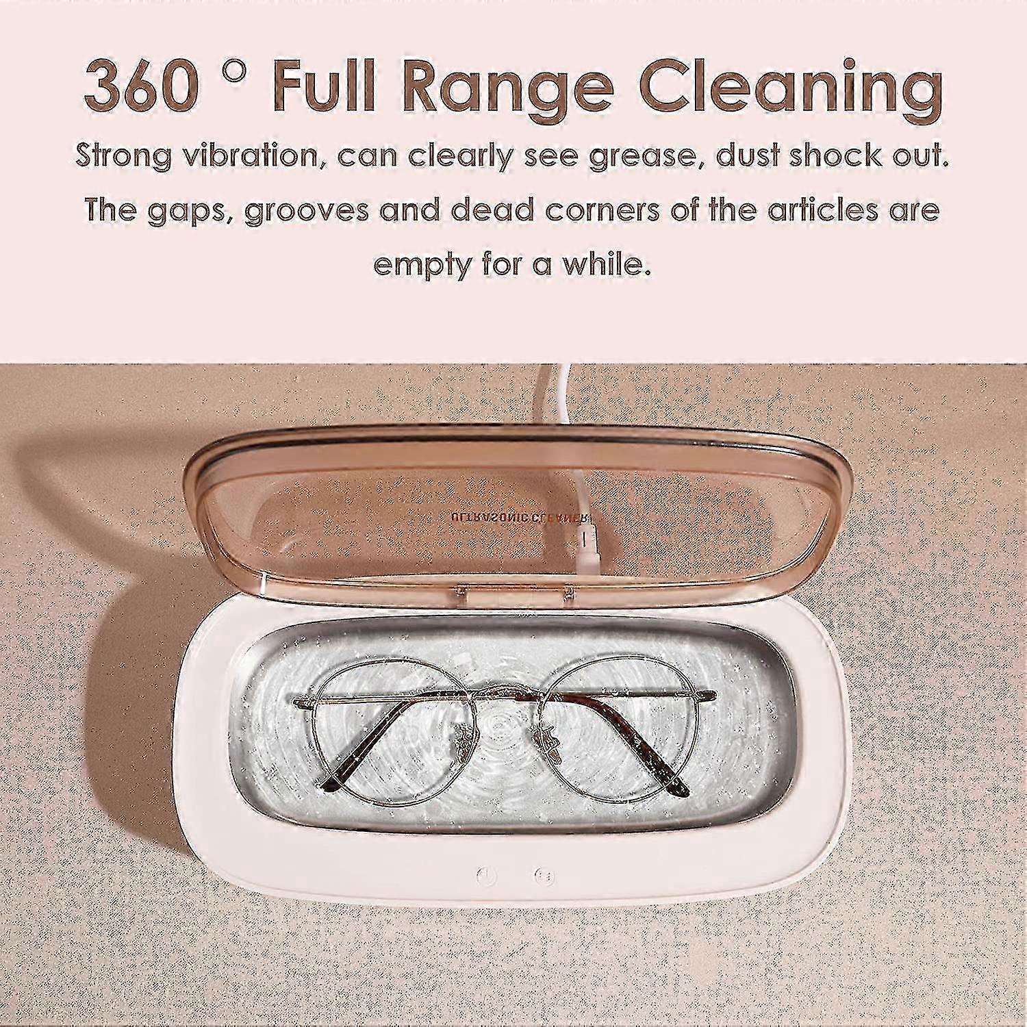 Professional Ultrasonic Jewelry, Watch & Eyeglass Cleaner Machine - Image 2