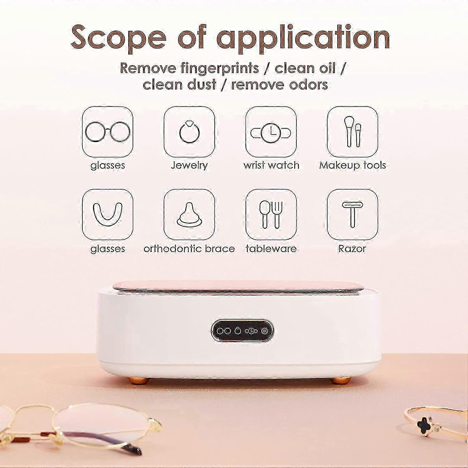 Professional Ultrasonic Jewelry, Watch & Eyeglass Cleaner Machine - Image 5