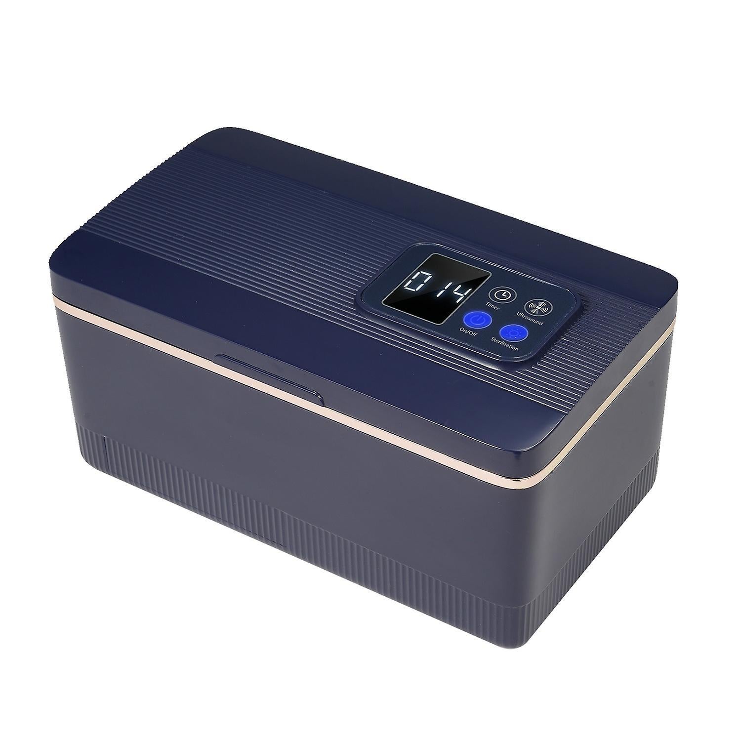 600ml Ultrasonic Jewelry Cleaner with UV Function, 43kHz Portable Machine - Image 4