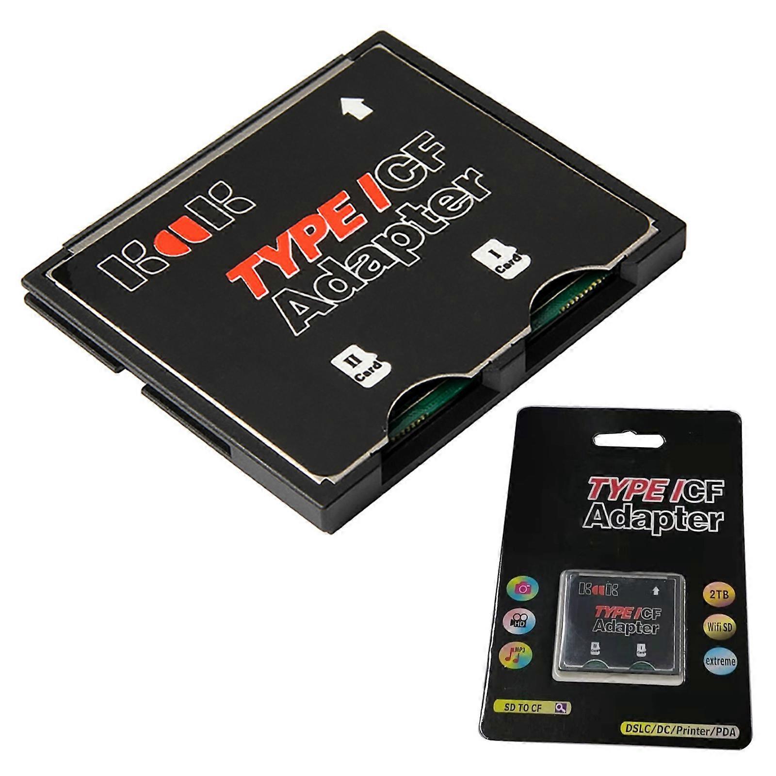 Wearproof TF to CF Card Adapter Converter for Camera Computer Plug and Play - Image 1