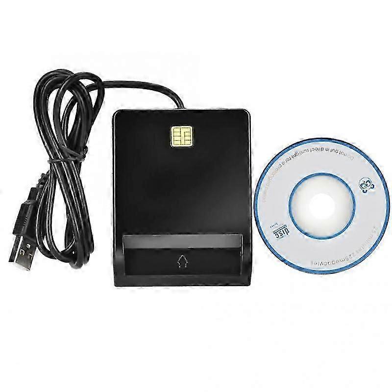 USB 2.0 Smart Chip ID SIM Card Reader, Portable USB ID Reader - Image 5