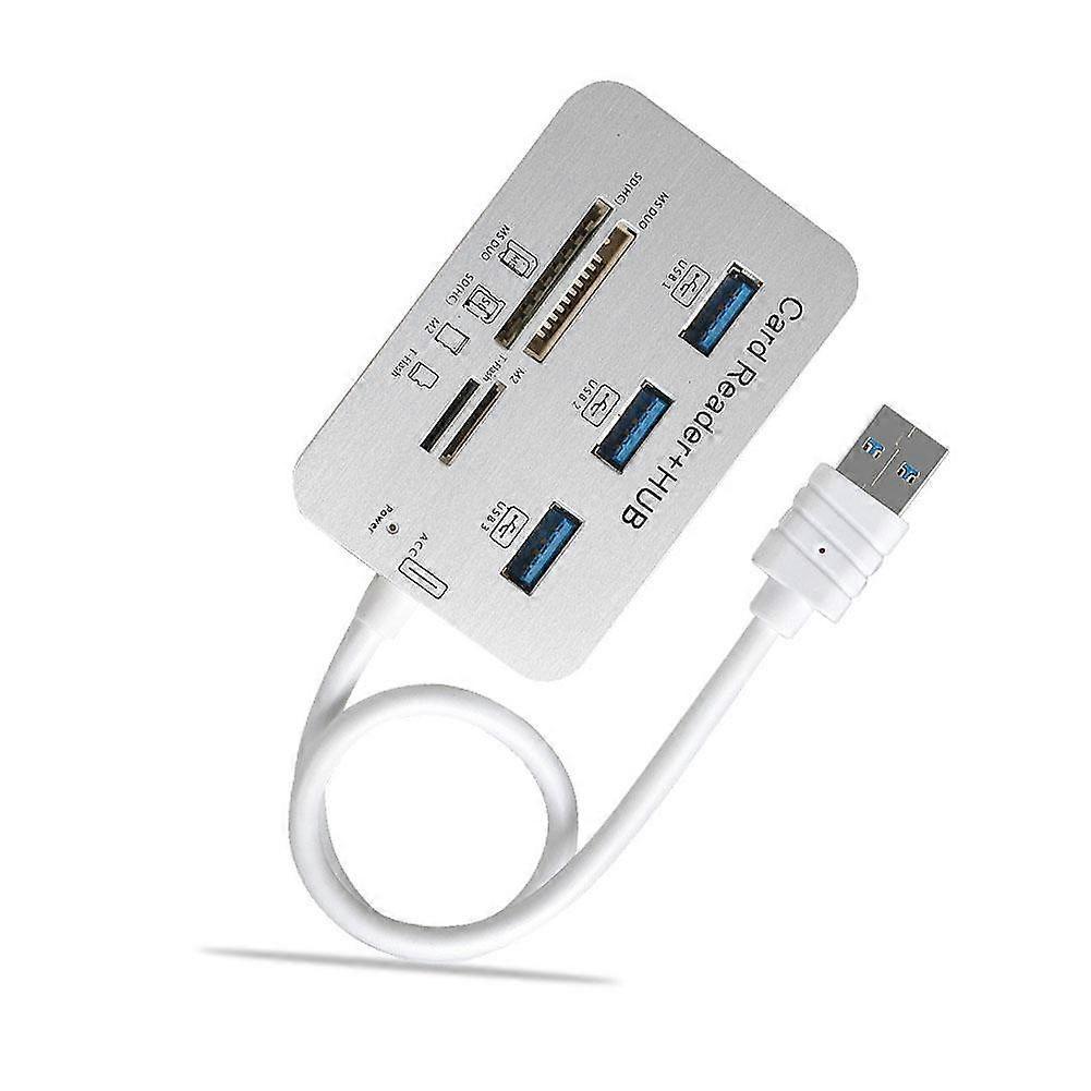 USB 3.0 HUB Combo Micro SD TF Memory Card Reader for Laptop Computer - Image 1