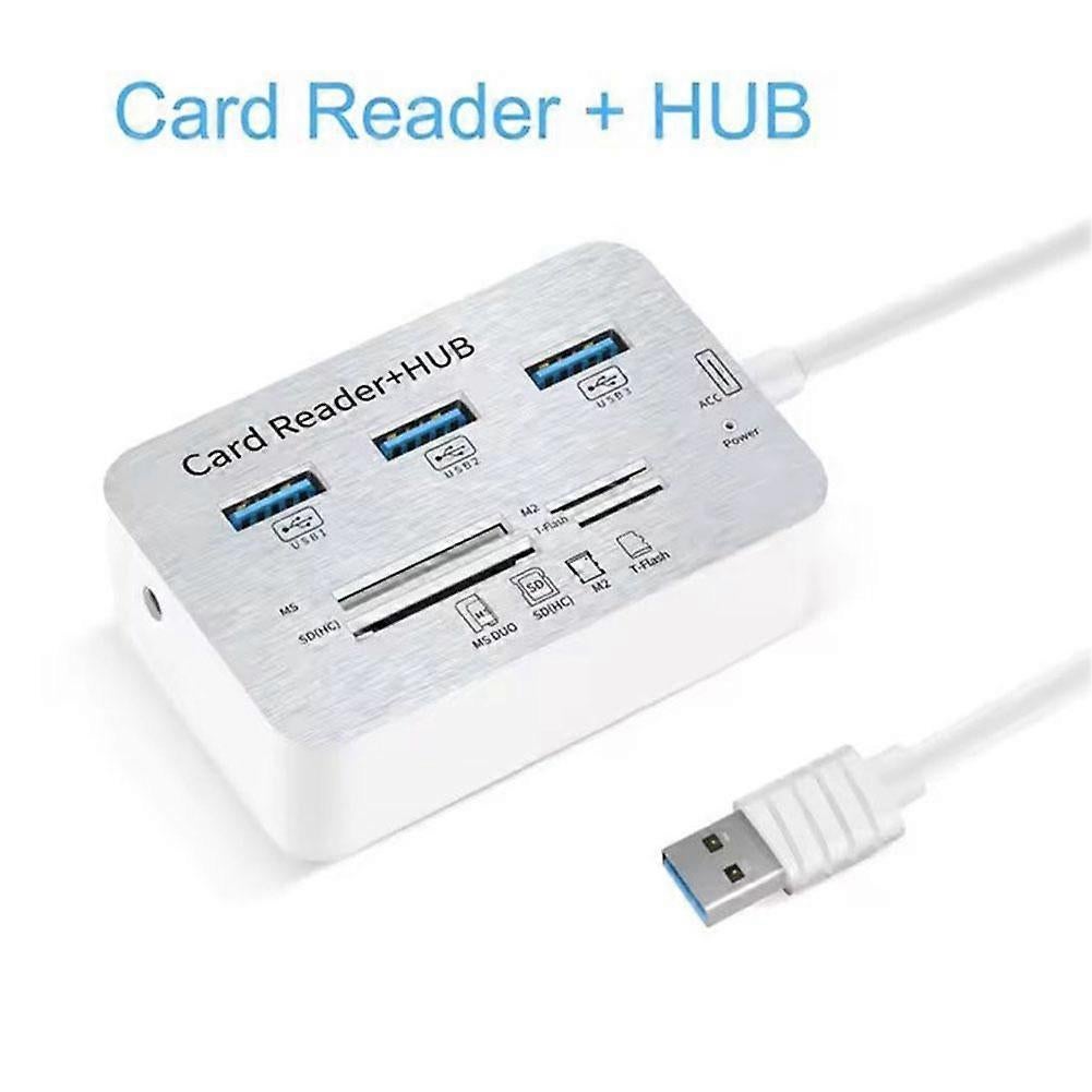 USB 3.0 HUB Combo Micro SD TF Memory Card Reader for Laptop Computer - Image 5