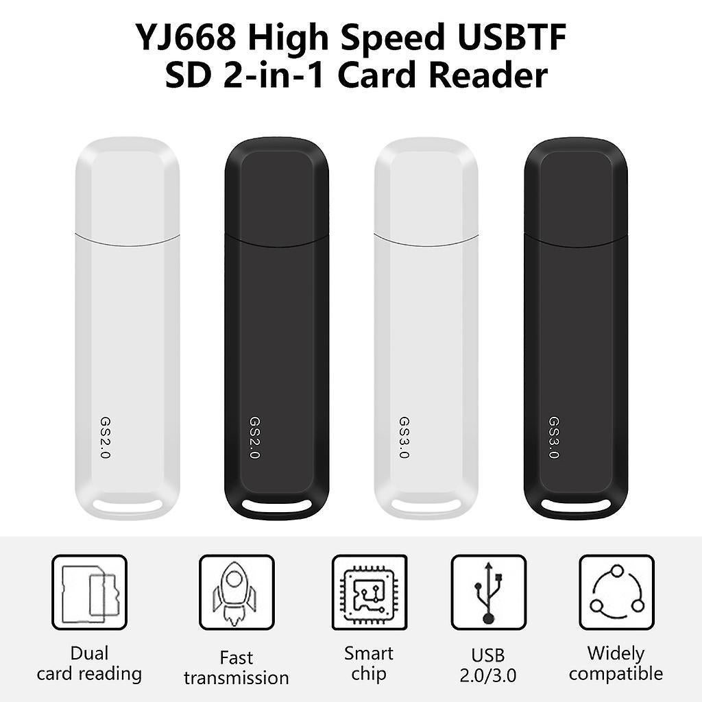 USB Memory Card Reader Adapter for SD TF Cards, for Phone and Computer - Image 4