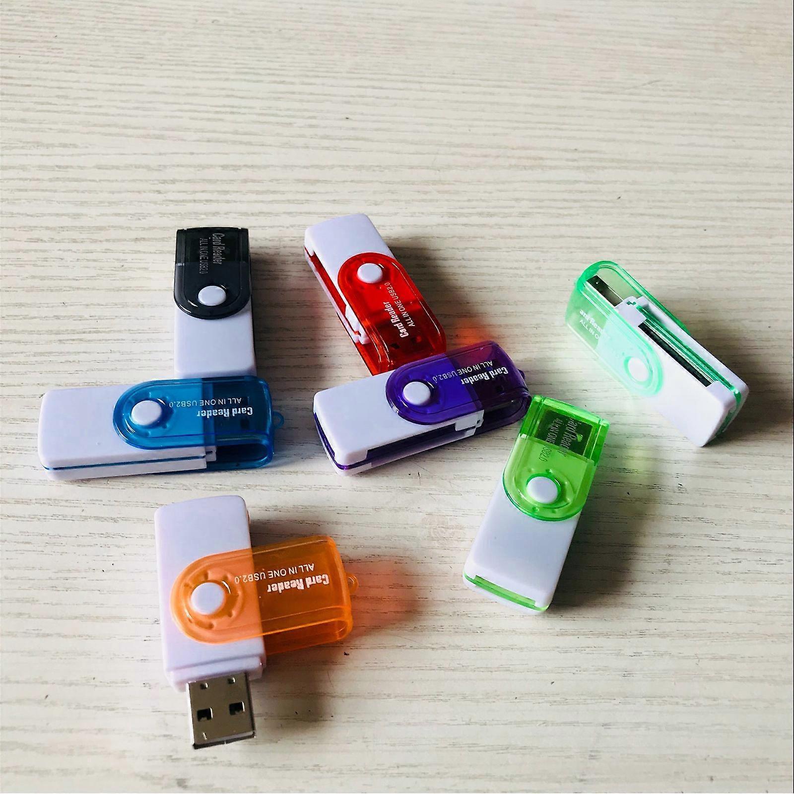 4-in-1 TF/MS Card Reader, USB Adapter for Phone and Computer Simultaneous Reading - Image 5