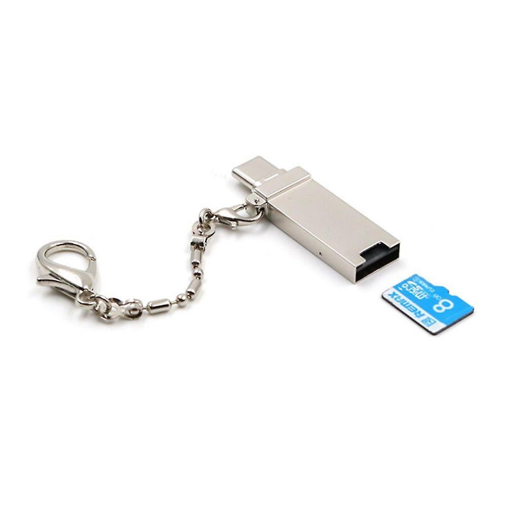 USB Memory Card Reader, Compact Memory Card Adapter for SD/TF/MS - Image 5