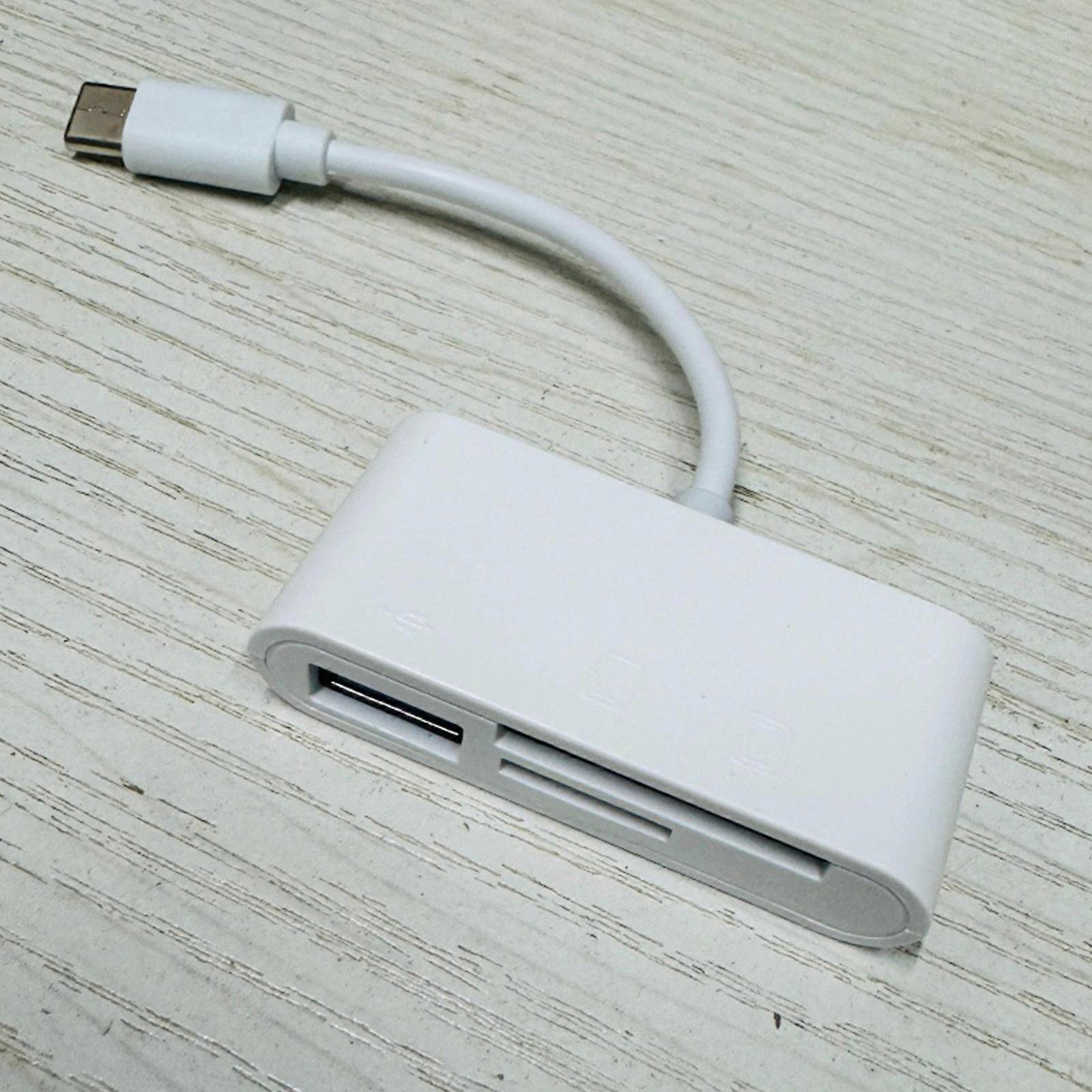 USB-C 3-in-1 Memory Card Reader Adapter for TF Card, Compatible with Phone & Laptop - Image 4