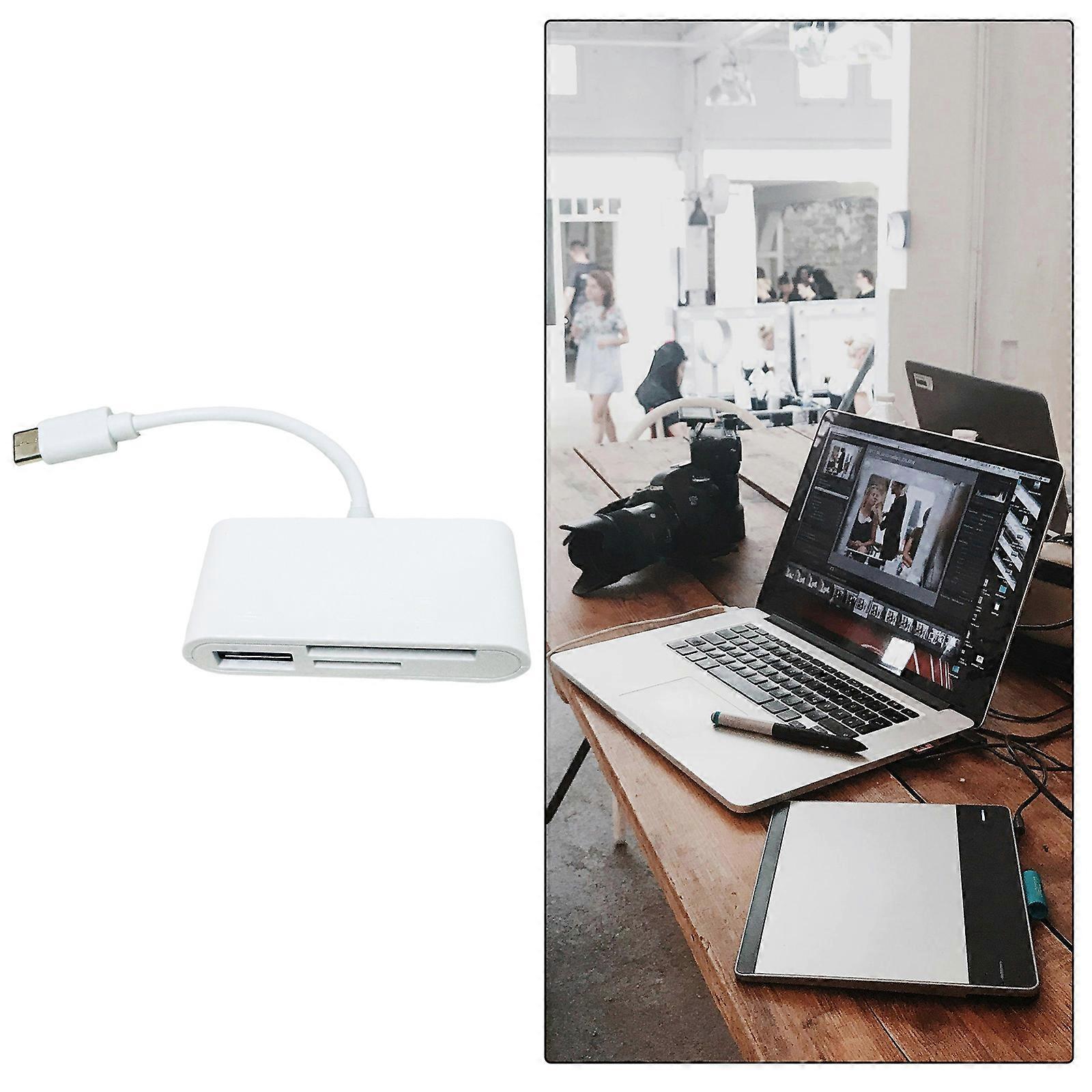 USB-C 3-in-1 Memory Card Reader Adapter for TF Card, Compatible with Phone & Laptop - Image 5