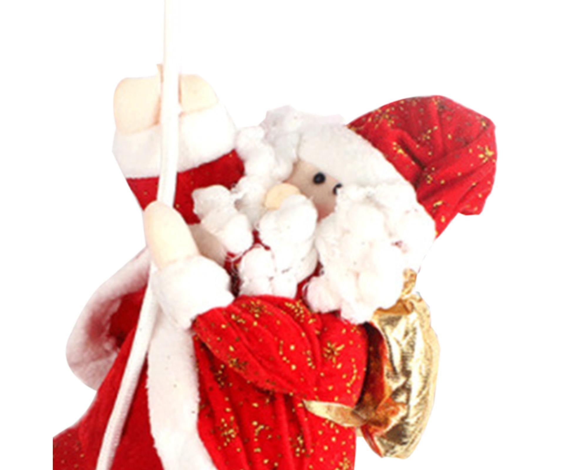 Delicate Christmas Hanging Pendants Realistic Fabric Animated Festival Adornments for Gifts-L - Image 2