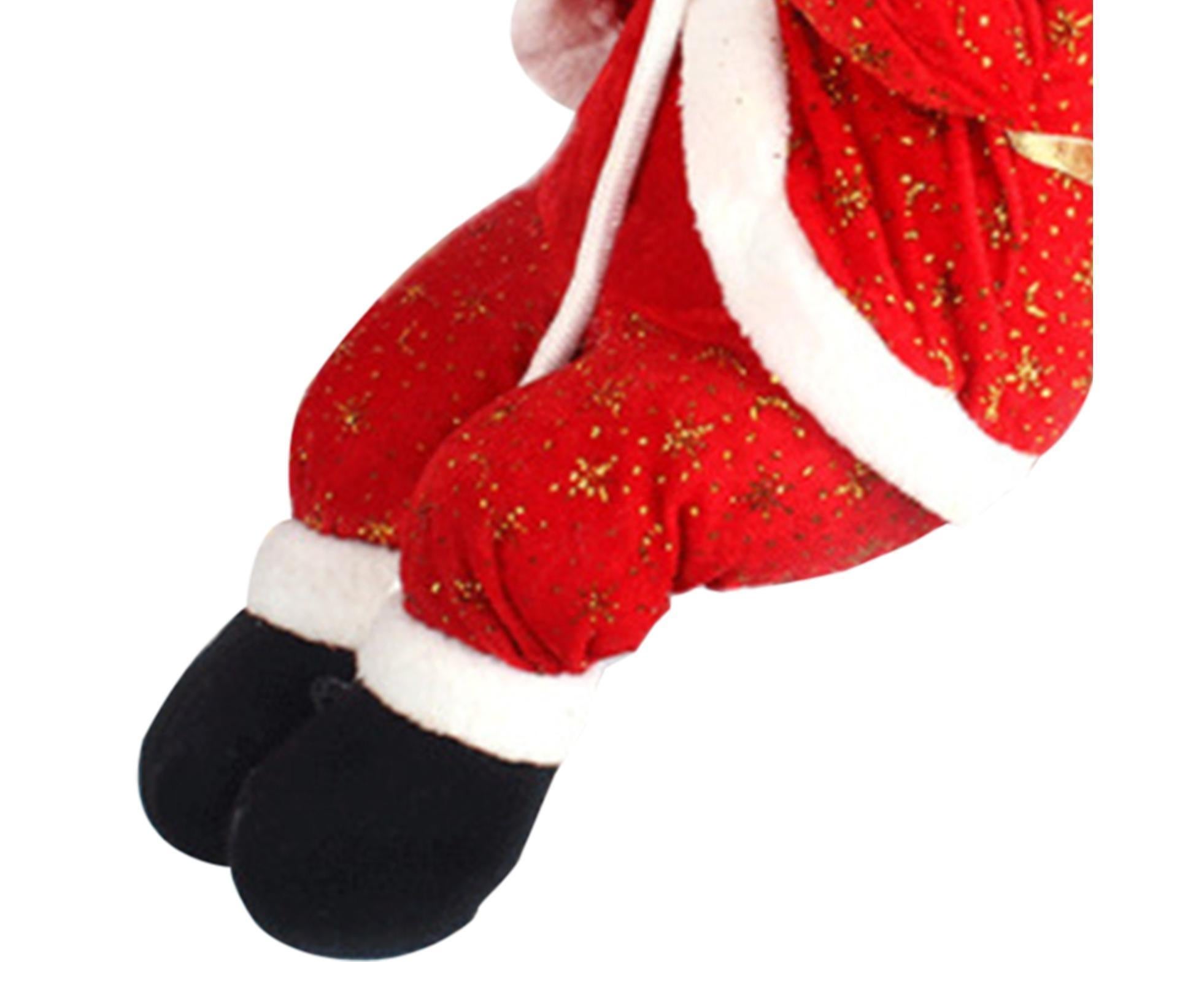 Delicate Christmas Hanging Pendants Realistic Fabric Animated Festival Adornments for Gifts-L - Image 3