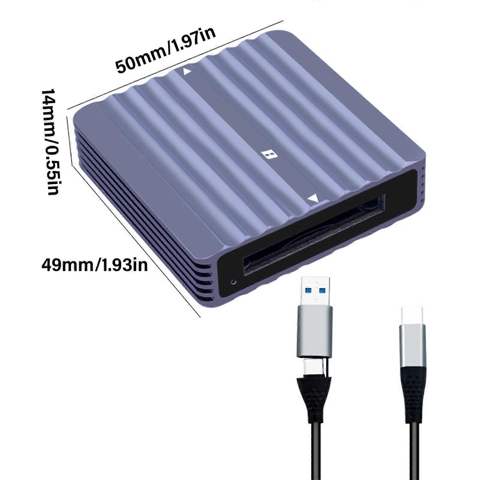 USB 3.2 Camera Memory Card Reader, 10Gbps Fast SD/TF Card Reader Adapter - Image 3
