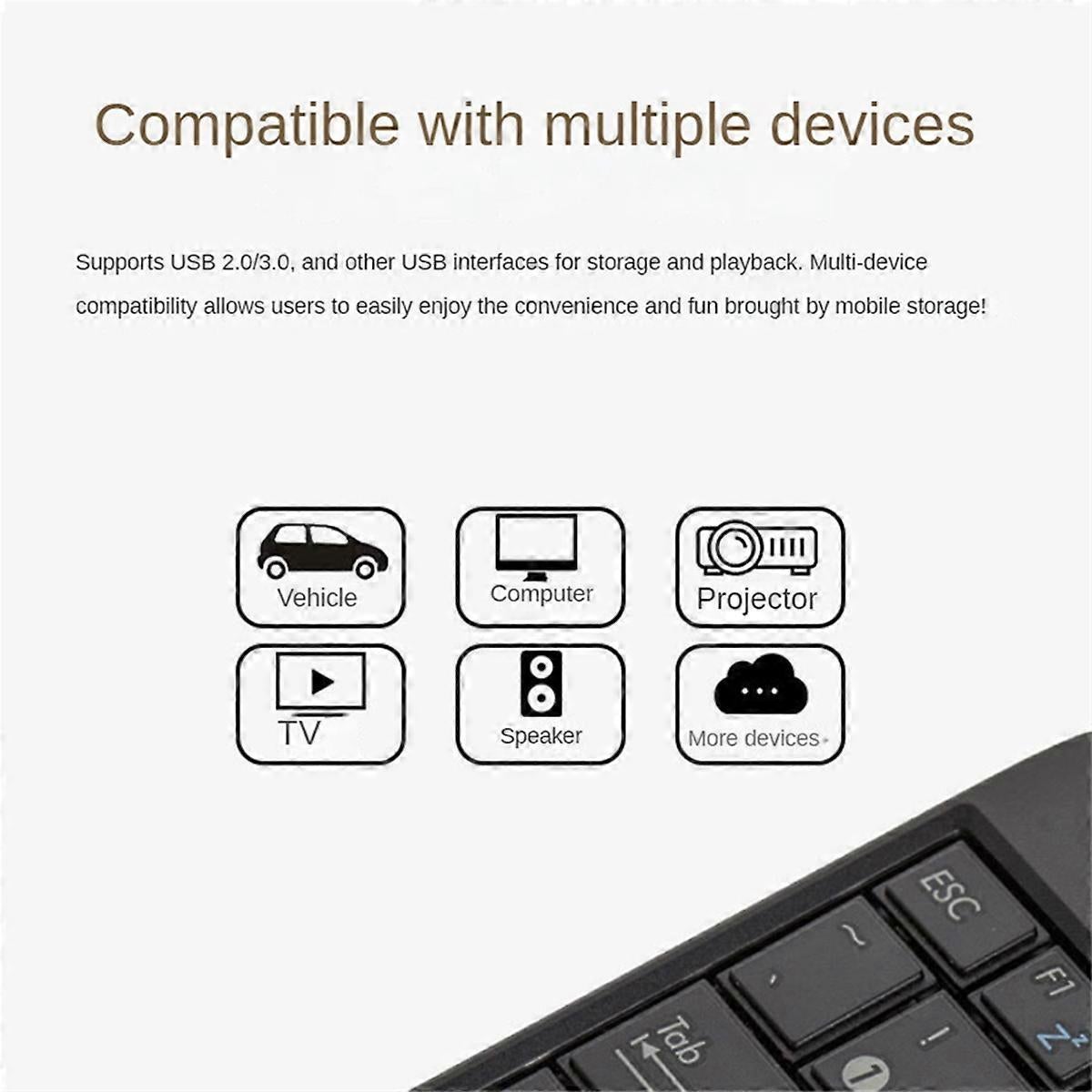 USB 3.0 Memory Card Reader Adapter for TF SD Cards, Plug and Play - Image 2