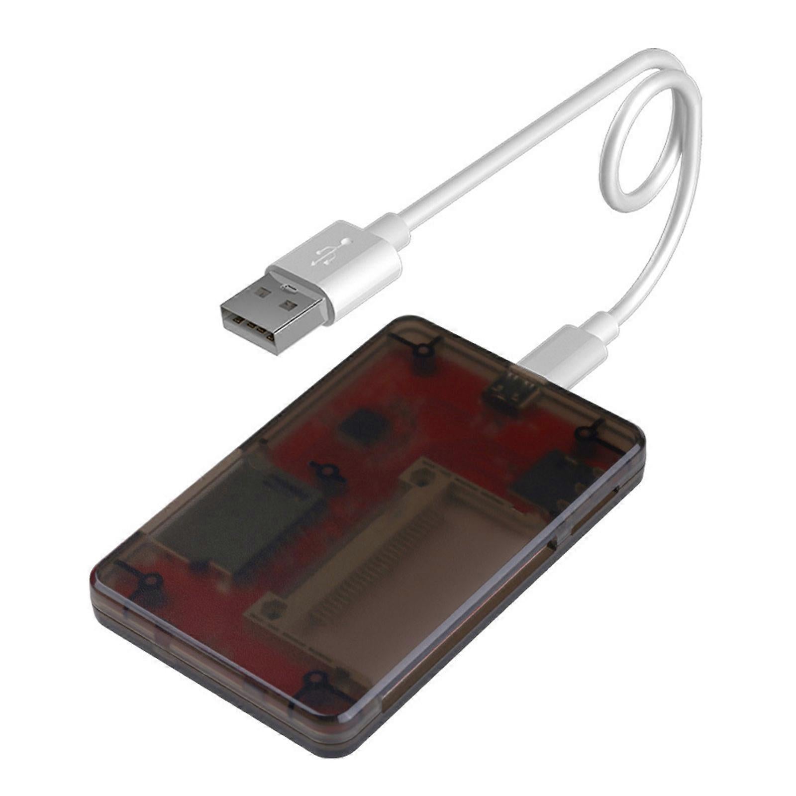 Multi Card Reader Adapter USB 2.0 with Indicator Light for Camera TF SD Cards - Image 1