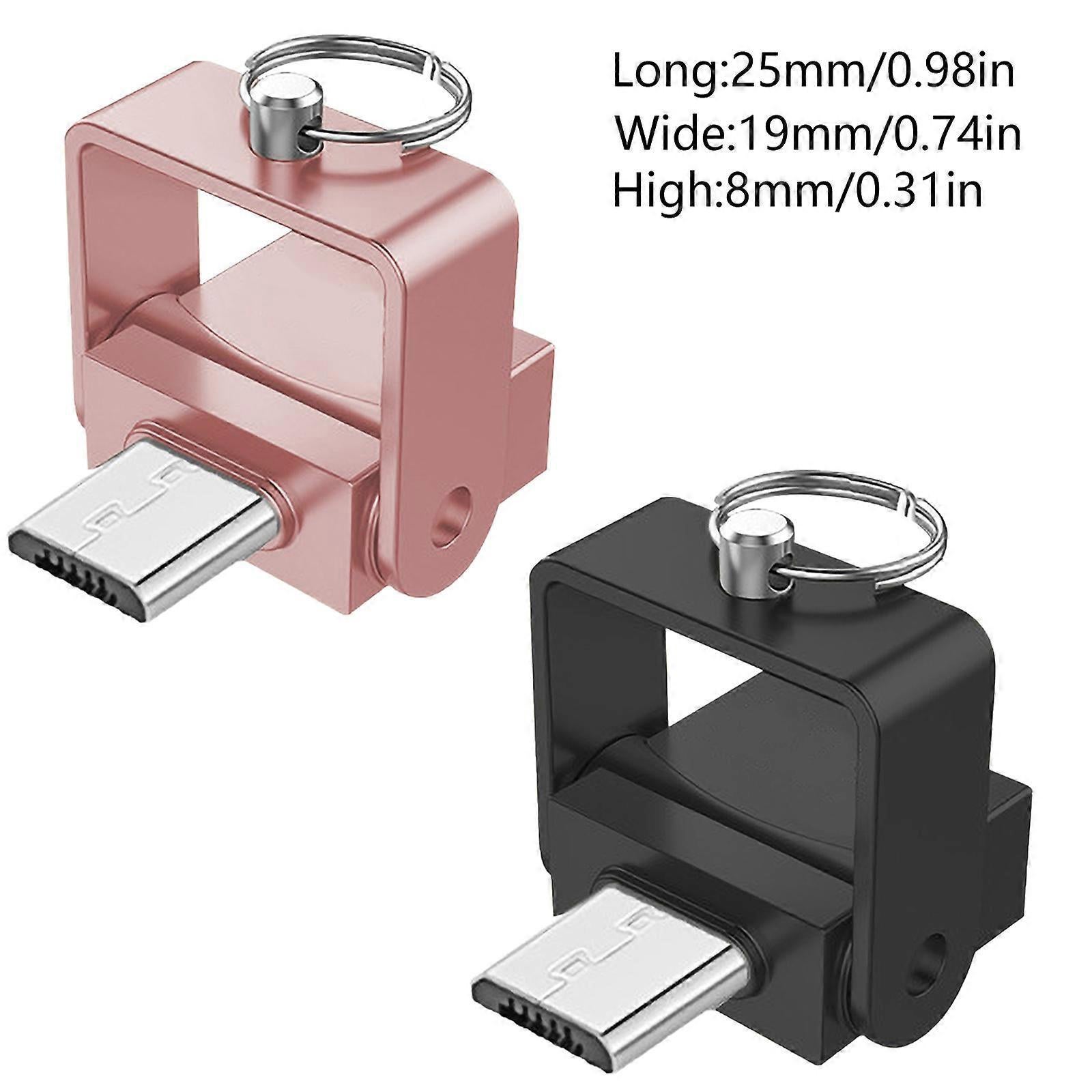 Micro USB 2.0 Card Reader, Aluminum Adapter for PC/Laptop - Image 3