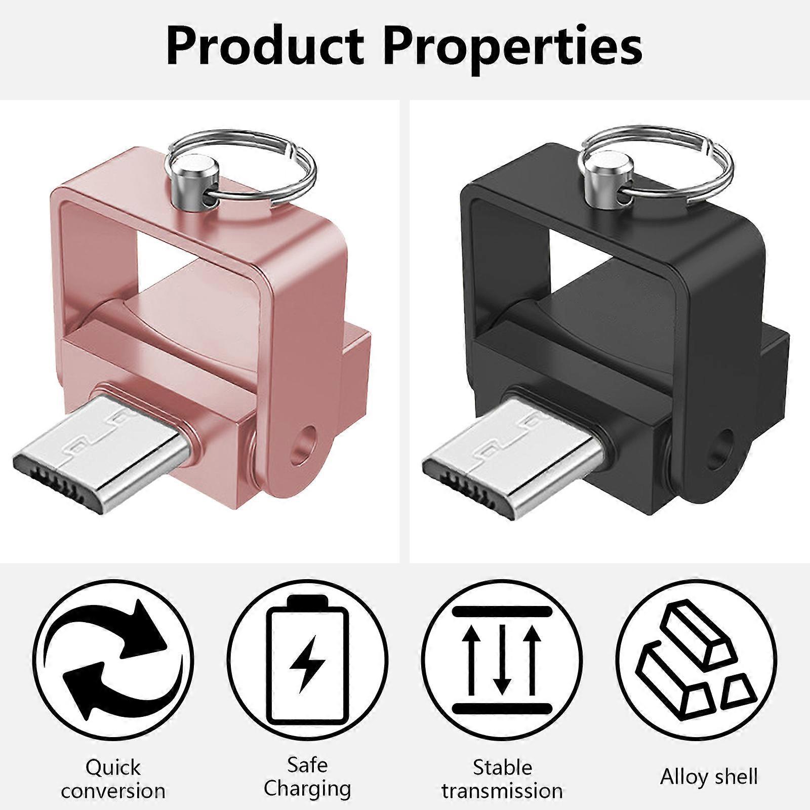 Micro USB 2.0 Card Reader, Aluminum Adapter for PC/Laptop - Image 5