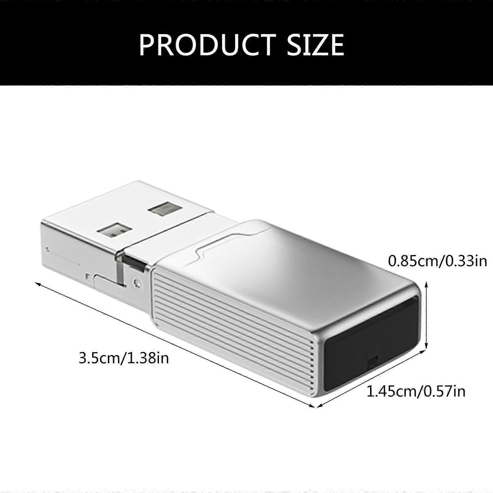 2-in-1 8pin USB Memory Card Reader for Phone/Pad, Silver Optional - Image 3