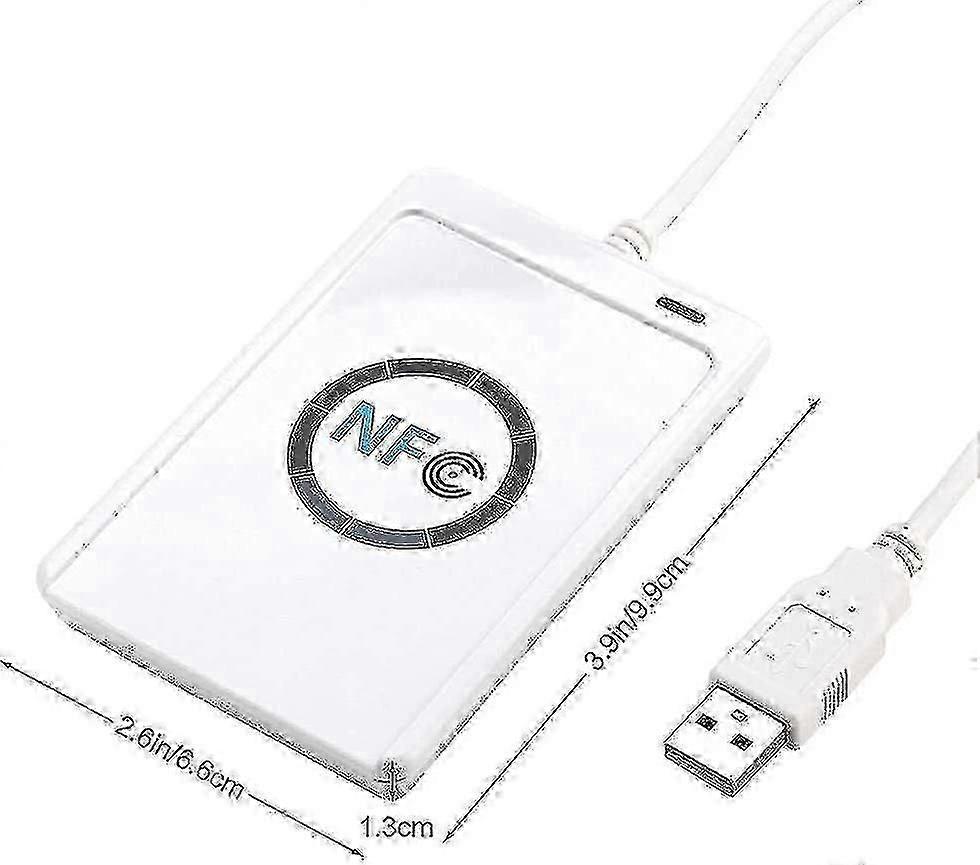 Smart RFID NFC Reader with Acr122u + SDK + 5x Cards, USB Memory Reader - Image 2