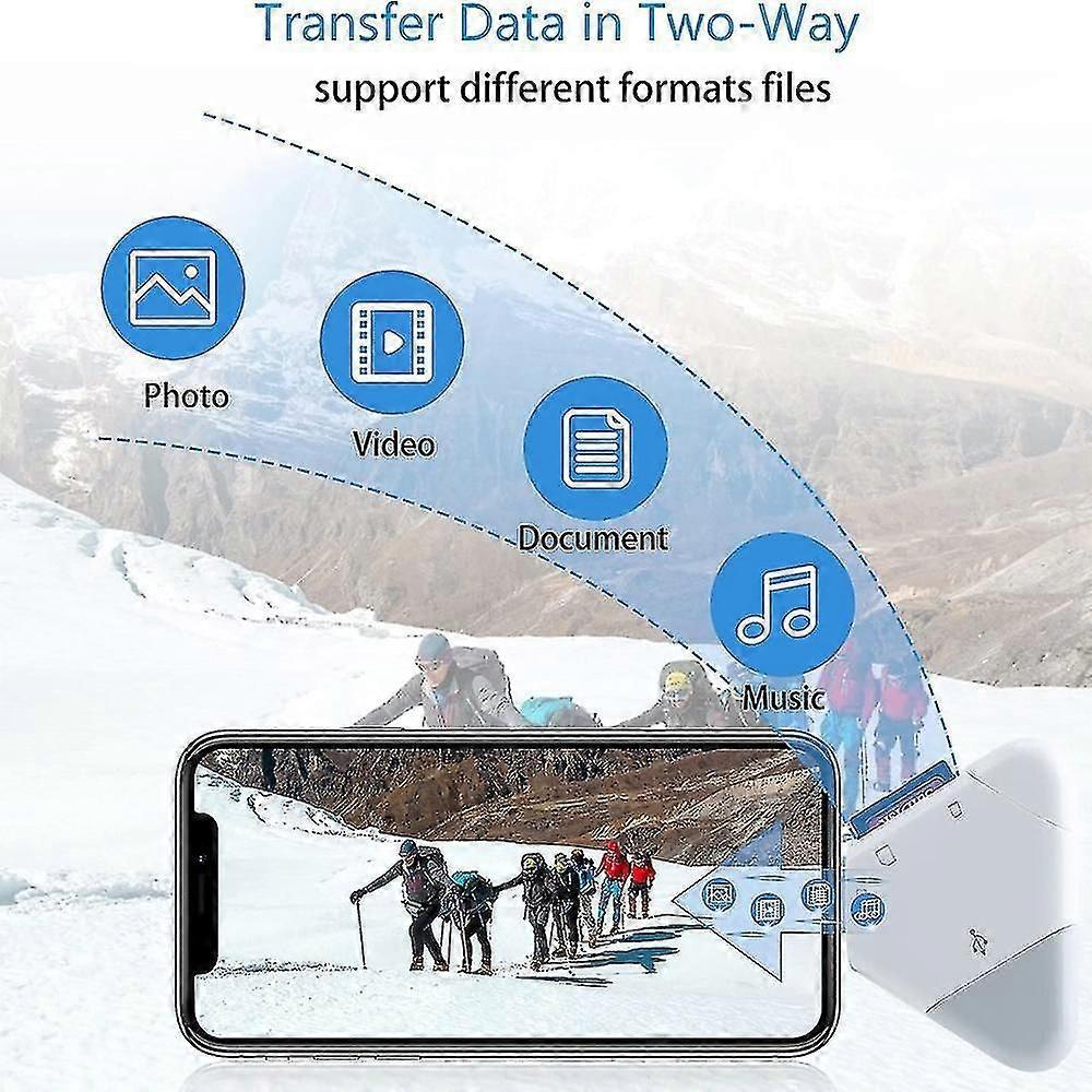 5-in-1 SD OTG Card Reader Portable Memory Card Adapter - Image 4