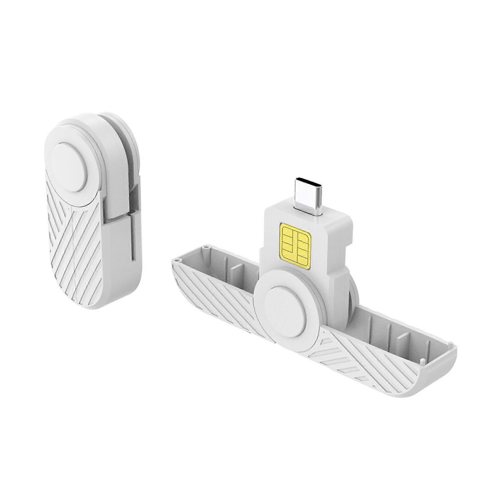 USB C Card Reader, Foldable DOD CAC Bank Chip Card Reader - Image 1