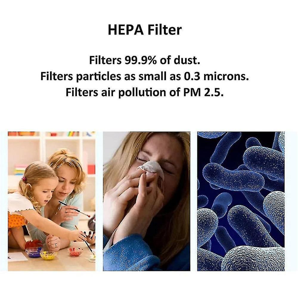 Mini Air Purifier for Bedroom & Car, Quiet Desktop Air Cleaner - Image 2
