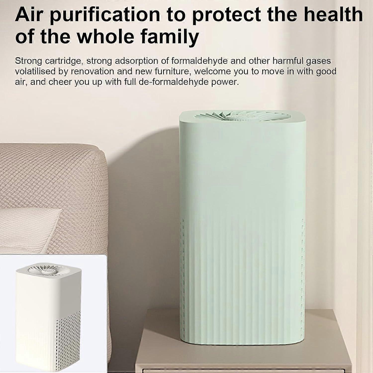 Small Air Purifier for Bedroom, Pets & Allergies, Desktop Portable Design - Image 4