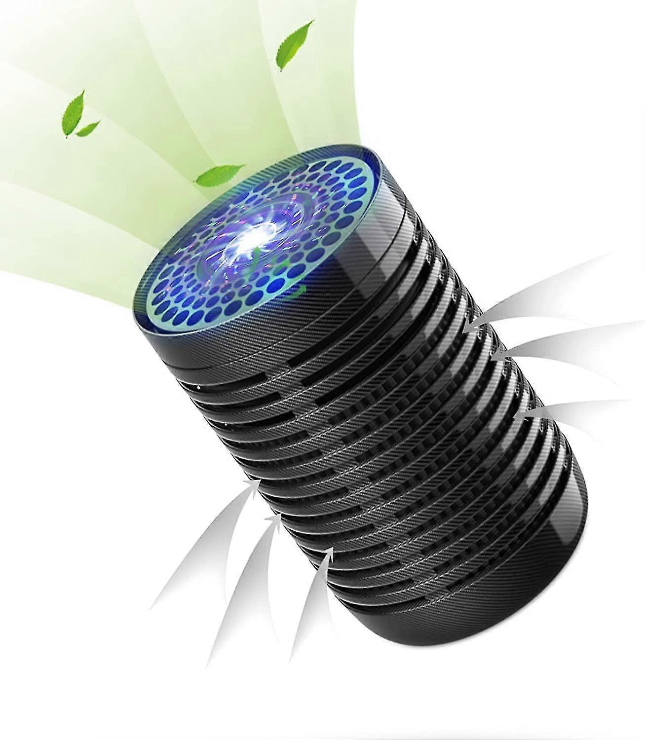 Car Air Purifier for Smoke, Mini Travel Quiet Personal Air Cleaner - Image 1