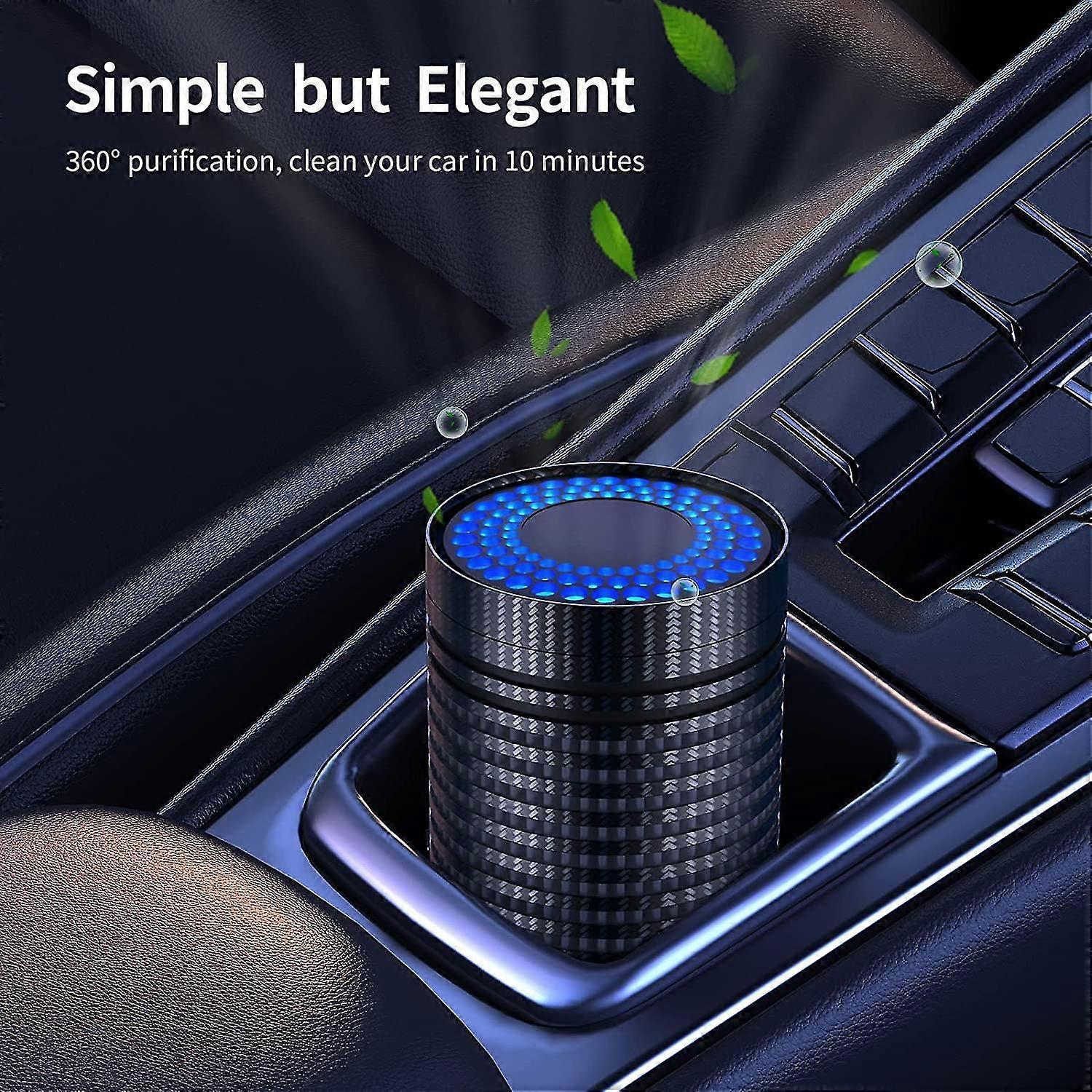 Car Air Purifier for Smoke, Mini Travel Quiet Personal Air Cleaner - Image 5