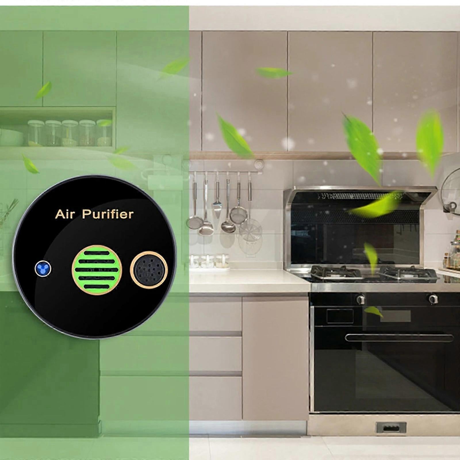 USB Desk Air Purifier, Rechargeable Travel Air Cleaner with ABS Texture - Image 5