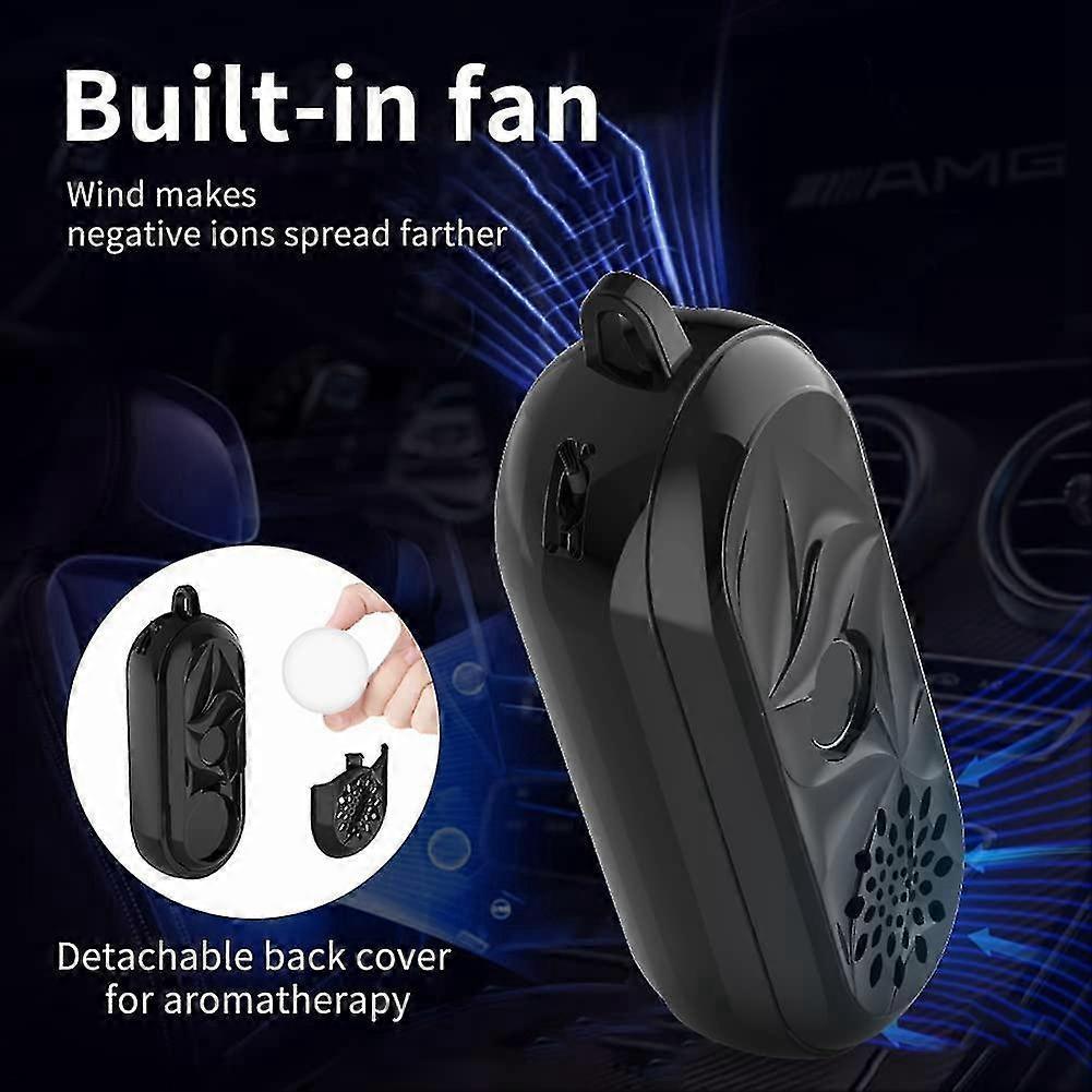 Wearable Personal Air Purifier Necklace, Compact Air Cleaner for Travel - Image 4