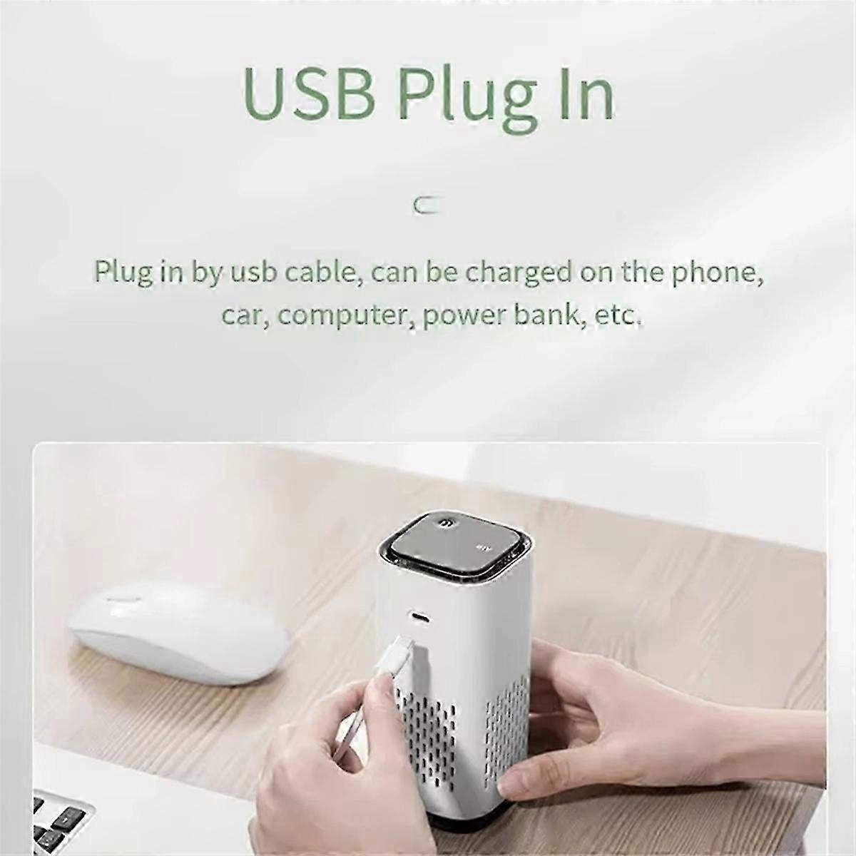 Car Air Purifier, Negative Ion Odor Remover for Vehicle - Image 3