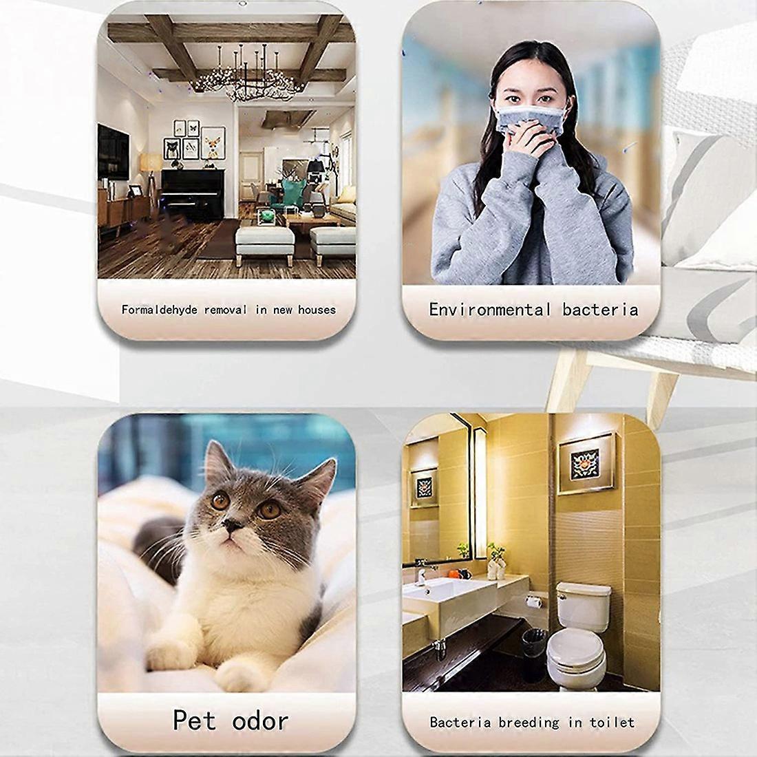 Plug-in Mini Air Purifier, Ion Generator for Bedroom & Pet Areas - Image 2