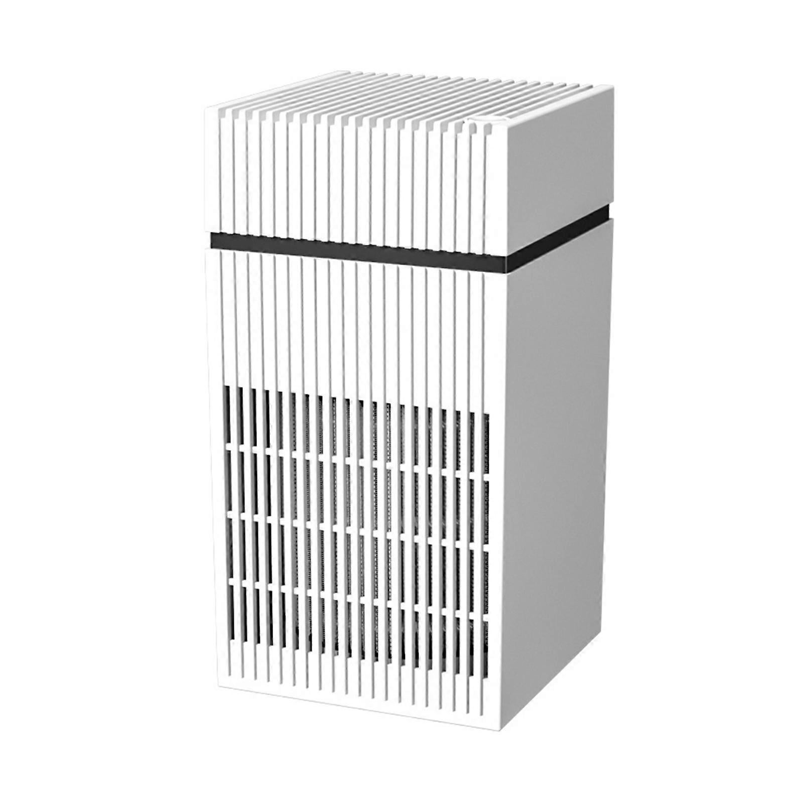 Rechargeable Air Purifier for Kitchen & Car, White Compact Air Cleaner - Image 1