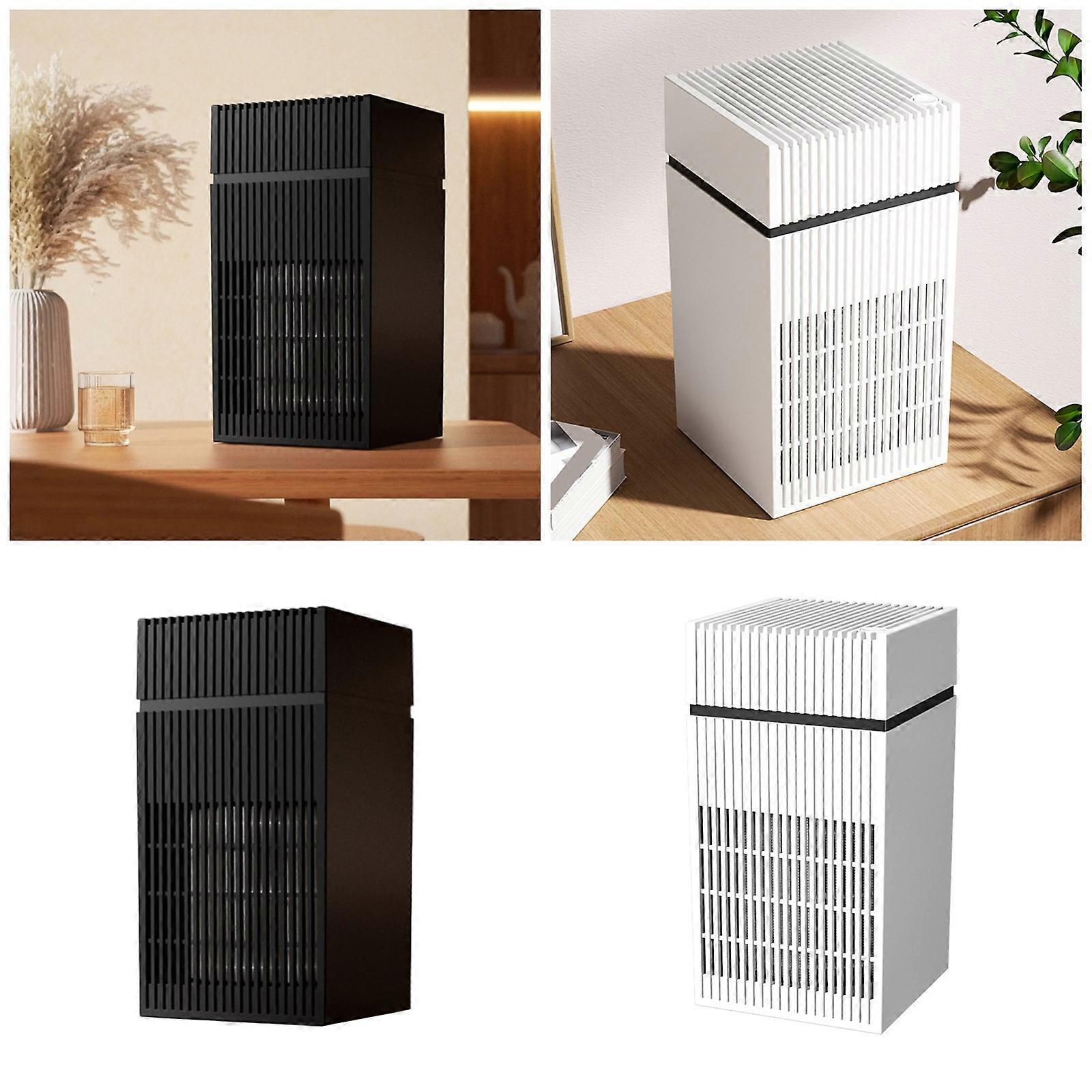 Rechargeable Air Purifier for Kitchen & Car, White Compact Air Cleaner - Image 2