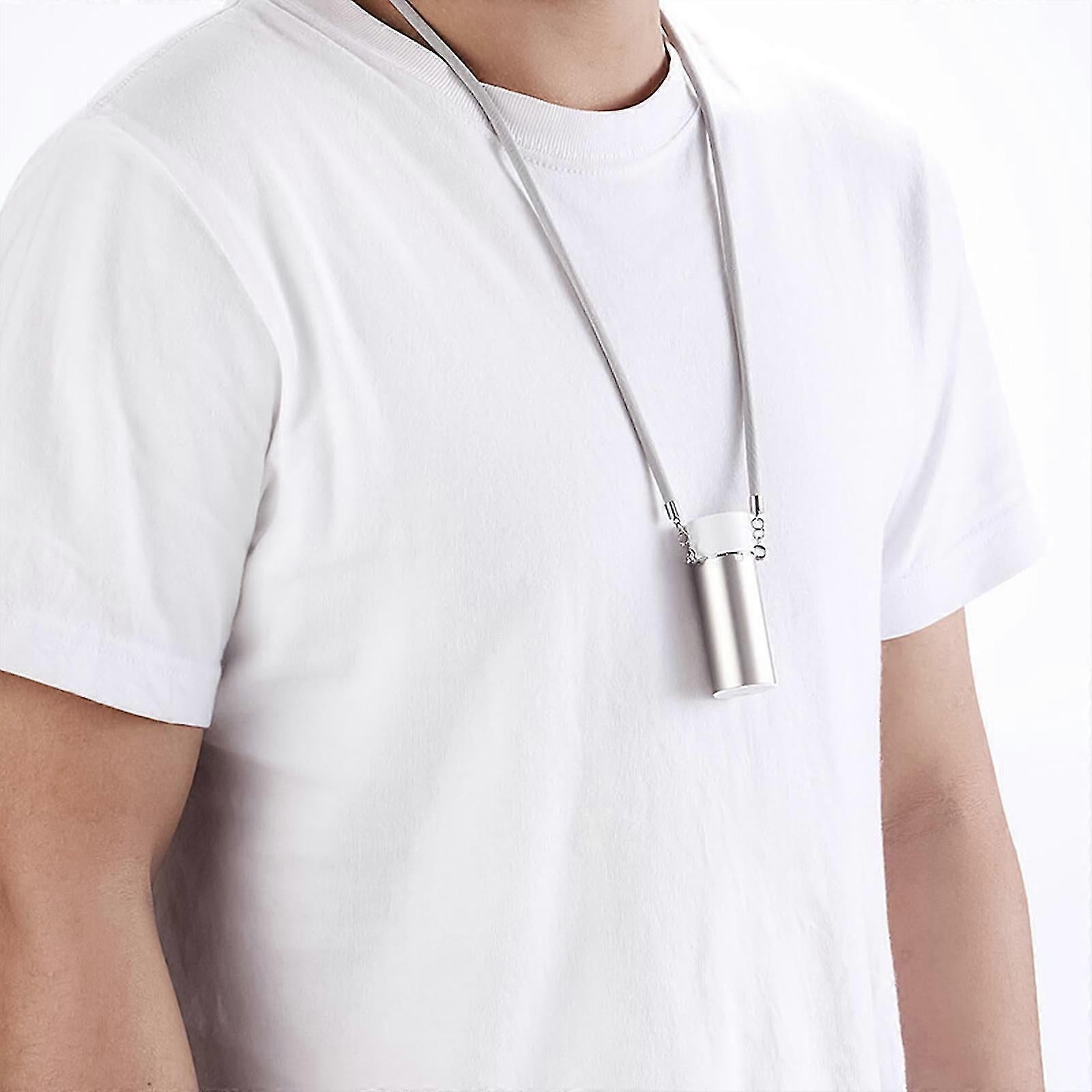 Air Purifier Necklace Rechargeable Personal Mini Wearable Travel Ionizer No Static - Image 2