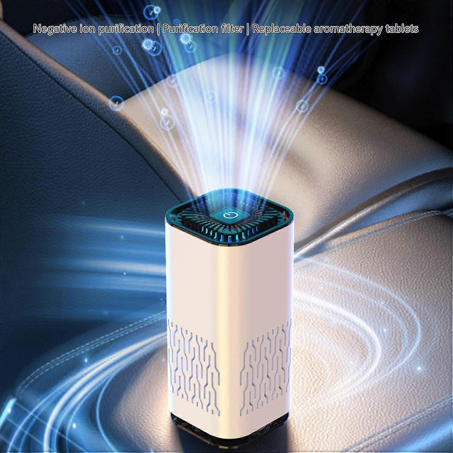 Car Air Purifier Ionizer with Filter | Small Negative Ion Generator for Car Use - Image 5