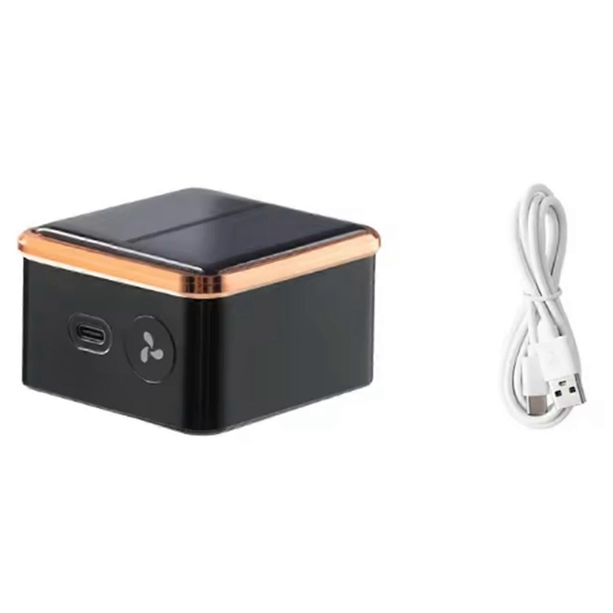 Solar Car Air Purifier USB Oxygen Cleaner with Ion Generator Compact Design - Image 4