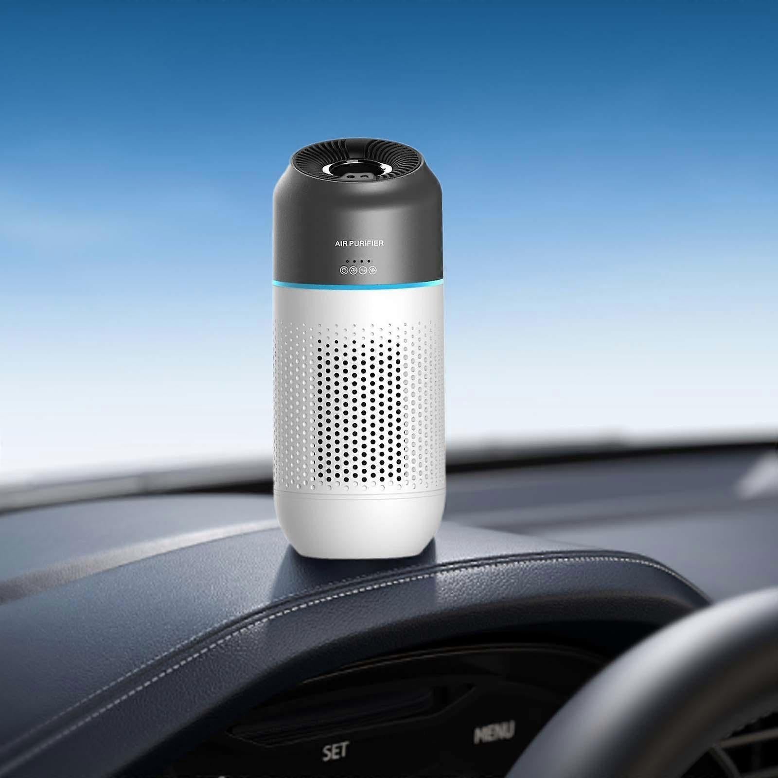 Portable Mini Car Air Purifier for Bathroom, Home & Office Use - Image 3