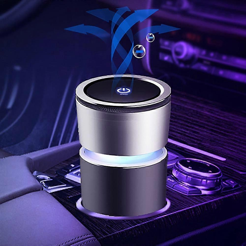 Portable Car Air Purifier Ionizer for Dust, Odor & Smoke Removal - Image 2