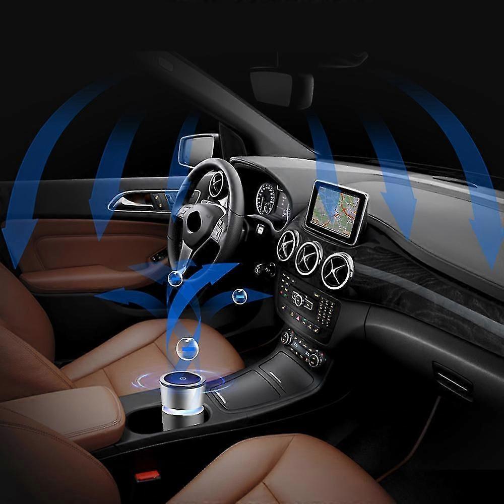 Portable Car Air Purifier Ionizer for Dust, Odor & Smoke Removal - Image 3