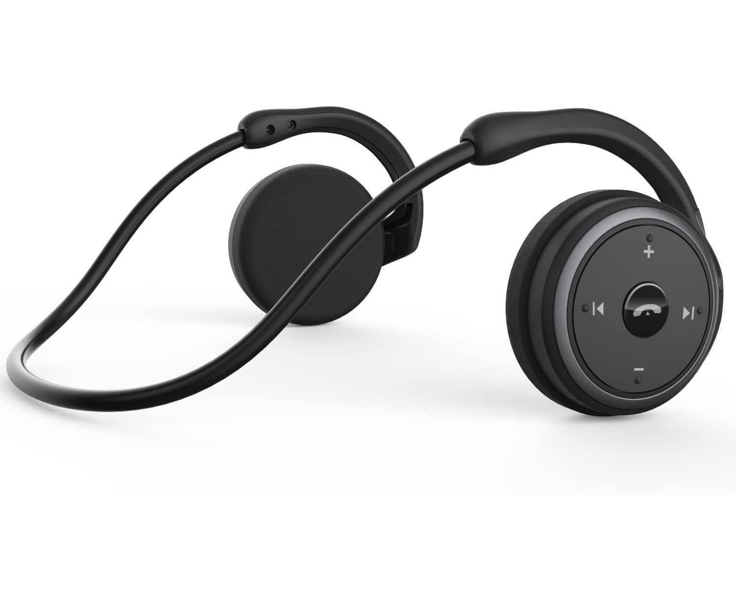 Bluetooth Headphones - Wrap Around Head - Foldable Sports Wireless Headset with Mic - Image 1