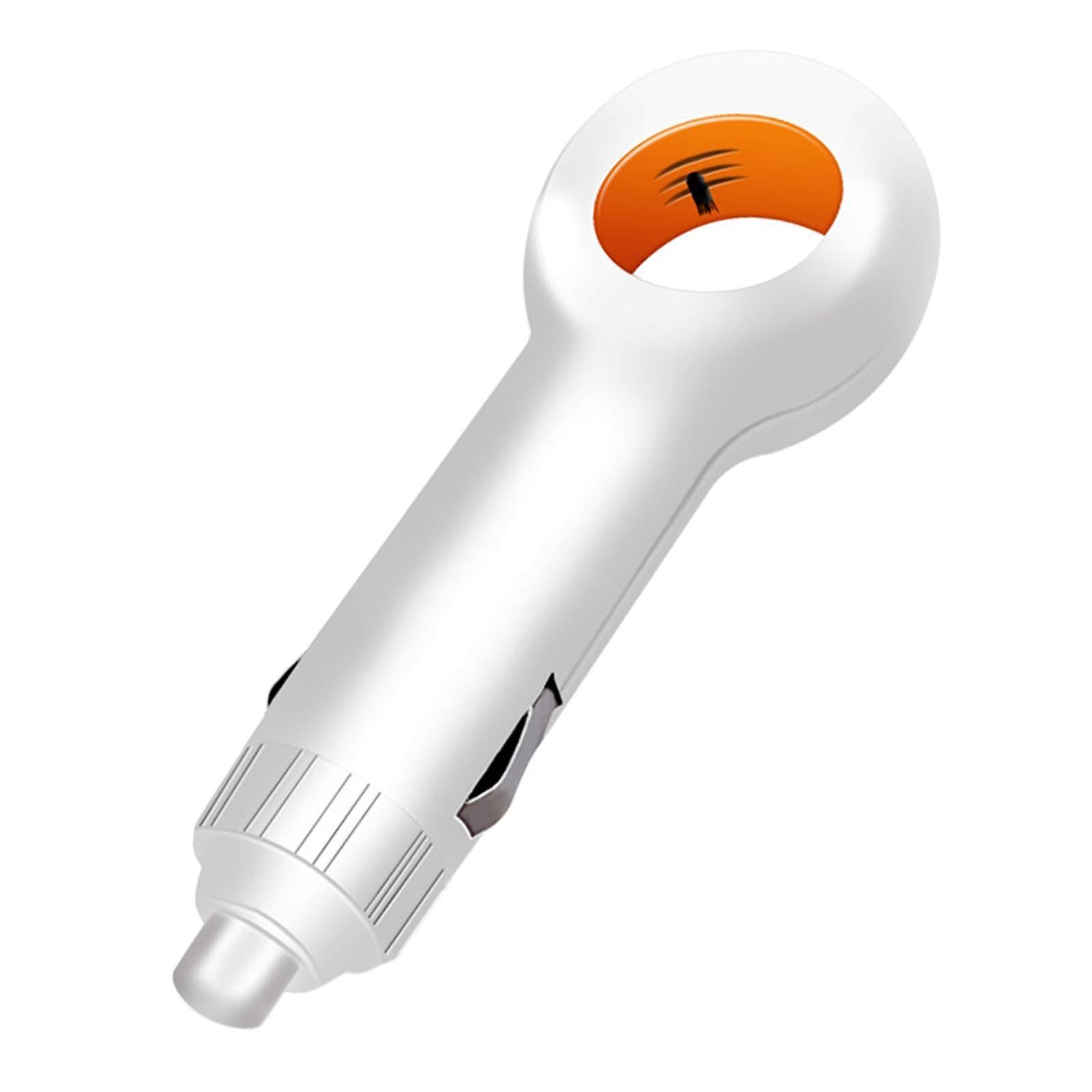 Mini Car Air Purifier with Negative Ion Filter - White Vehicle Model - Image 1