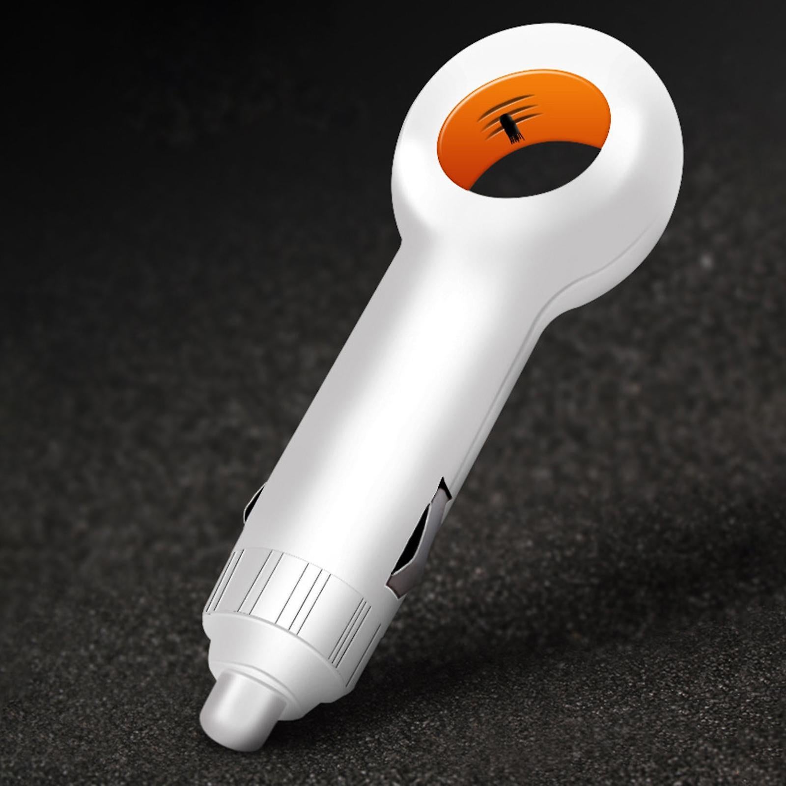 Mini Car Air Purifier with Negative Ion Filter - White Vehicle Model - Image 3