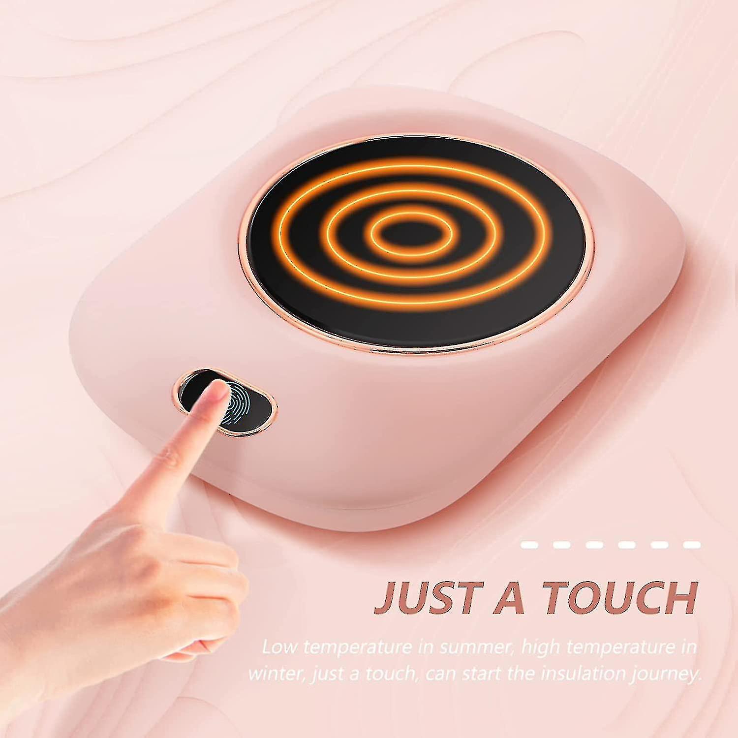 Heating Coffee Mug Warmer Coaster for Desk, Cup Warmer Plate - Image 3
