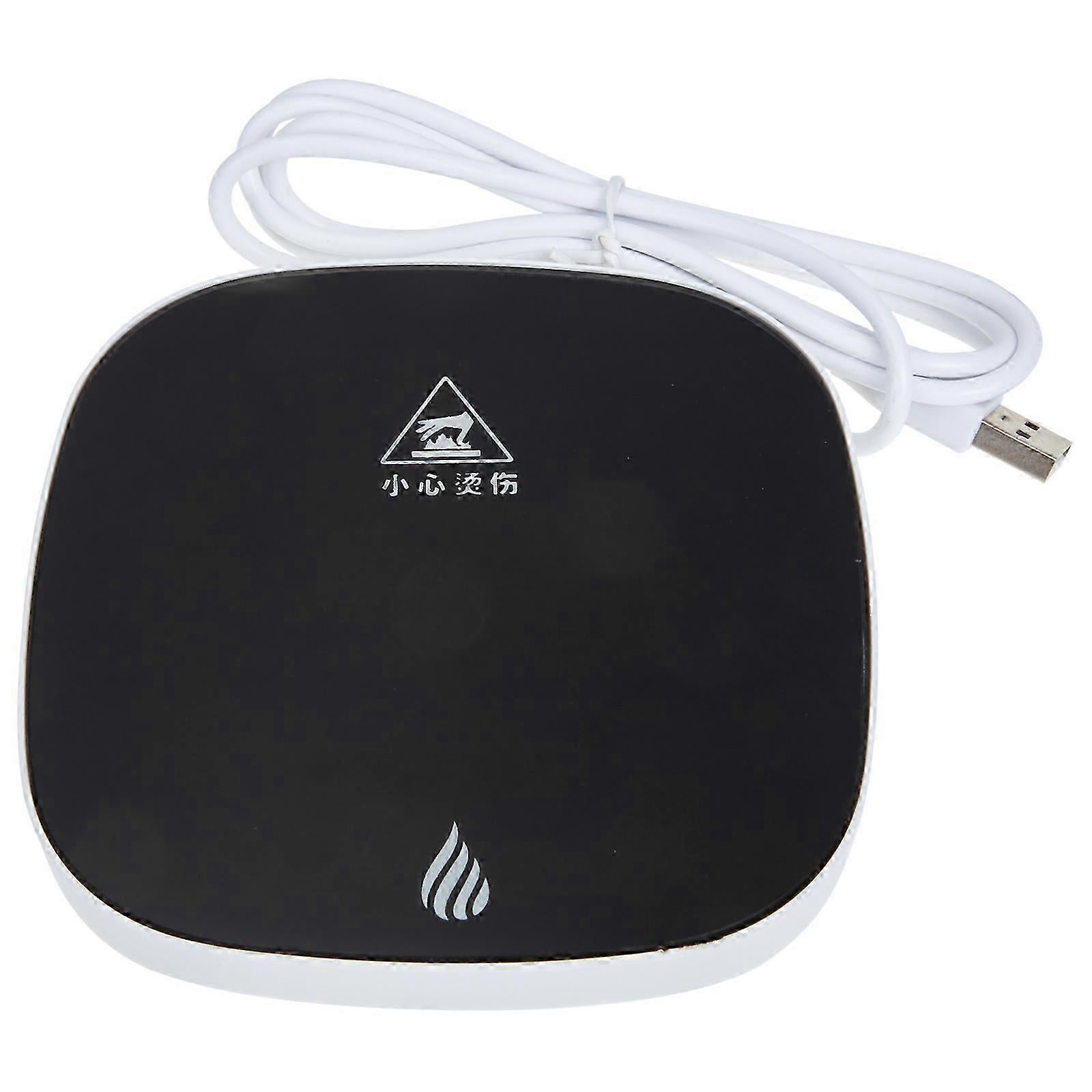Electric Office Coffee Mug Warmer, Cordless Heating Coaster - Image 1