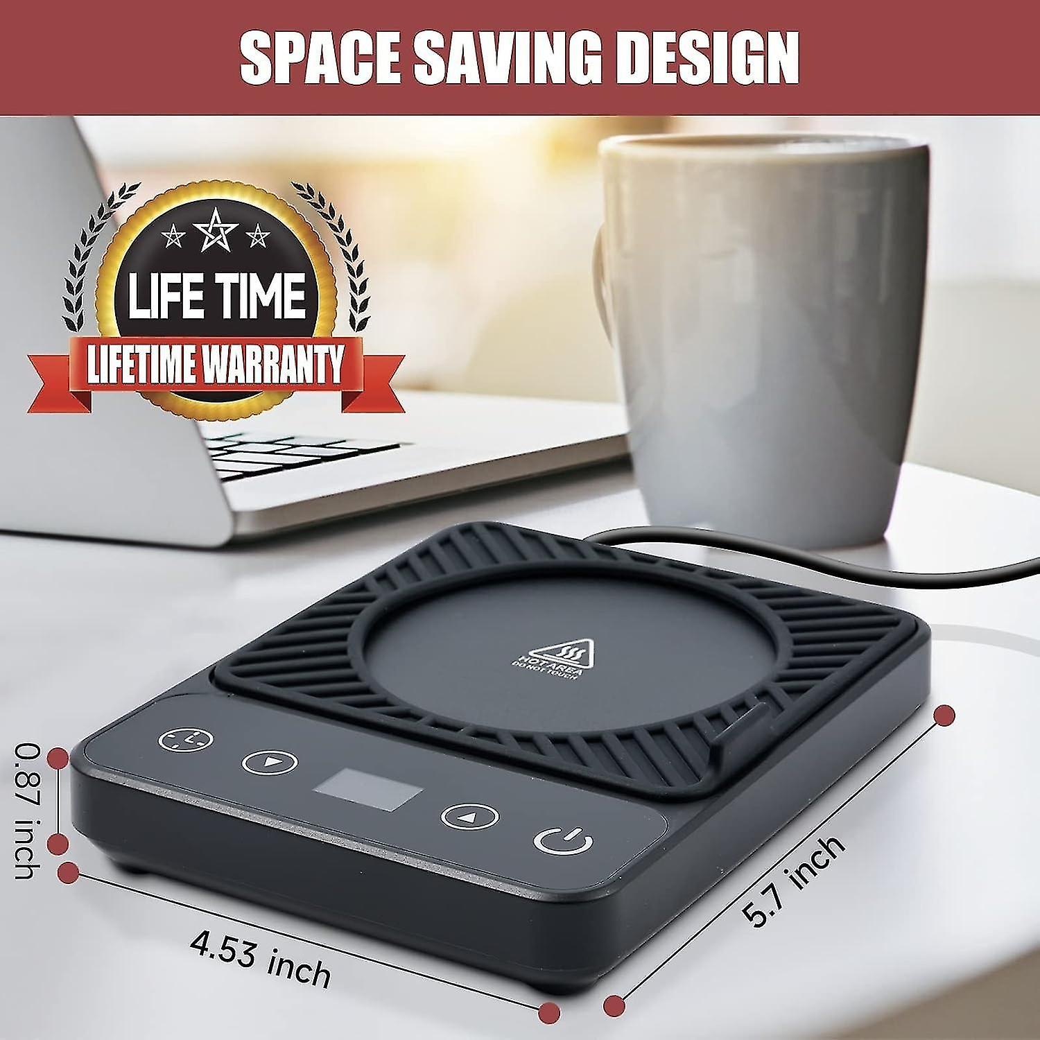 Electric Coffee Mug Warmer with Timer & 6 Temp Settings - Image 5