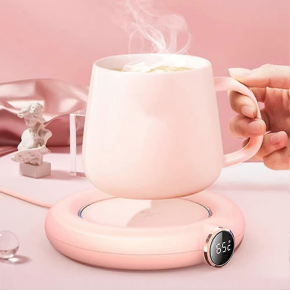 Rose USB Coffee Mug Warmer, 3 Temp Electric Cup Warmer - Image 4