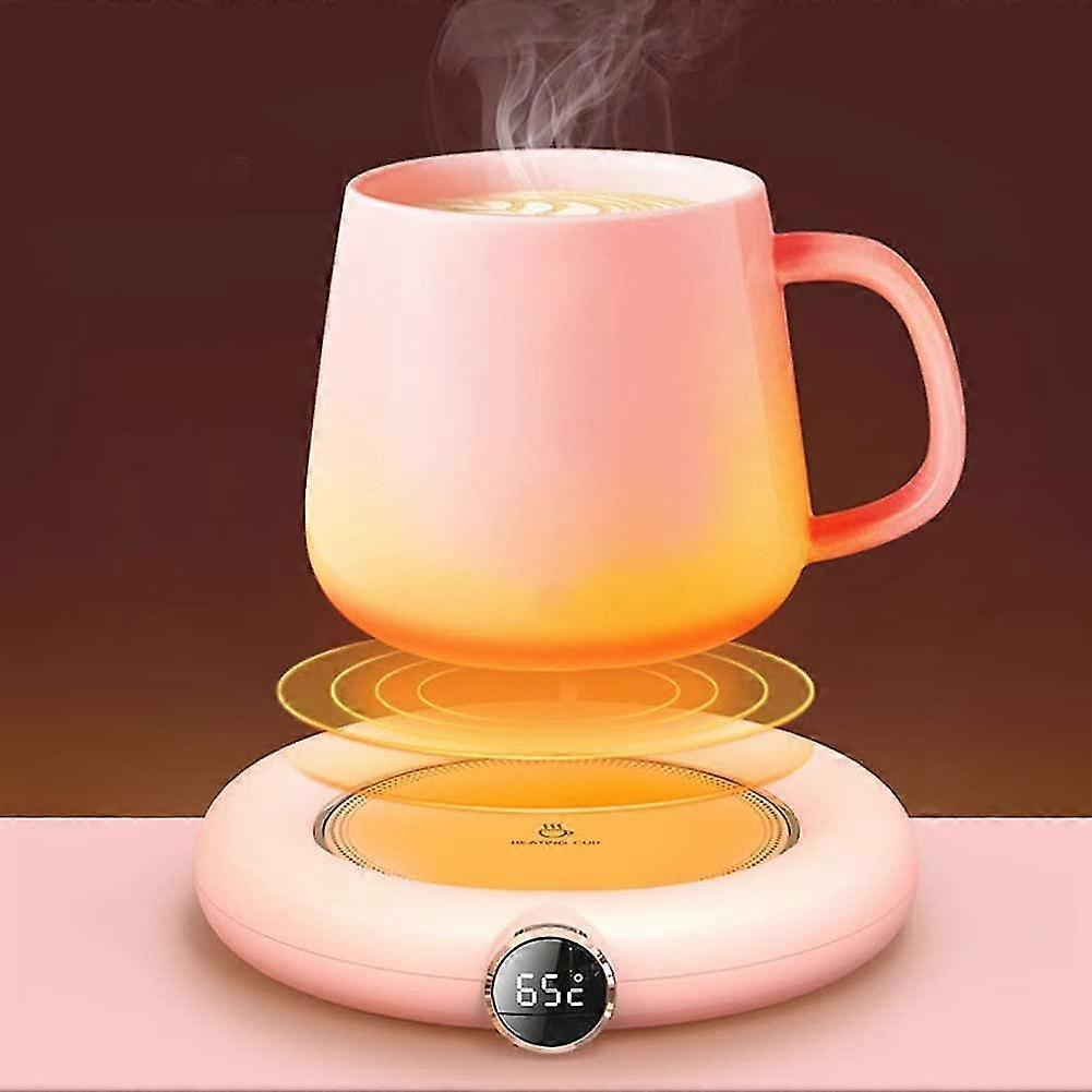 Rose USB Coffee Mug Warmer, 3 Temp Electric Cup Warmer - Image 5