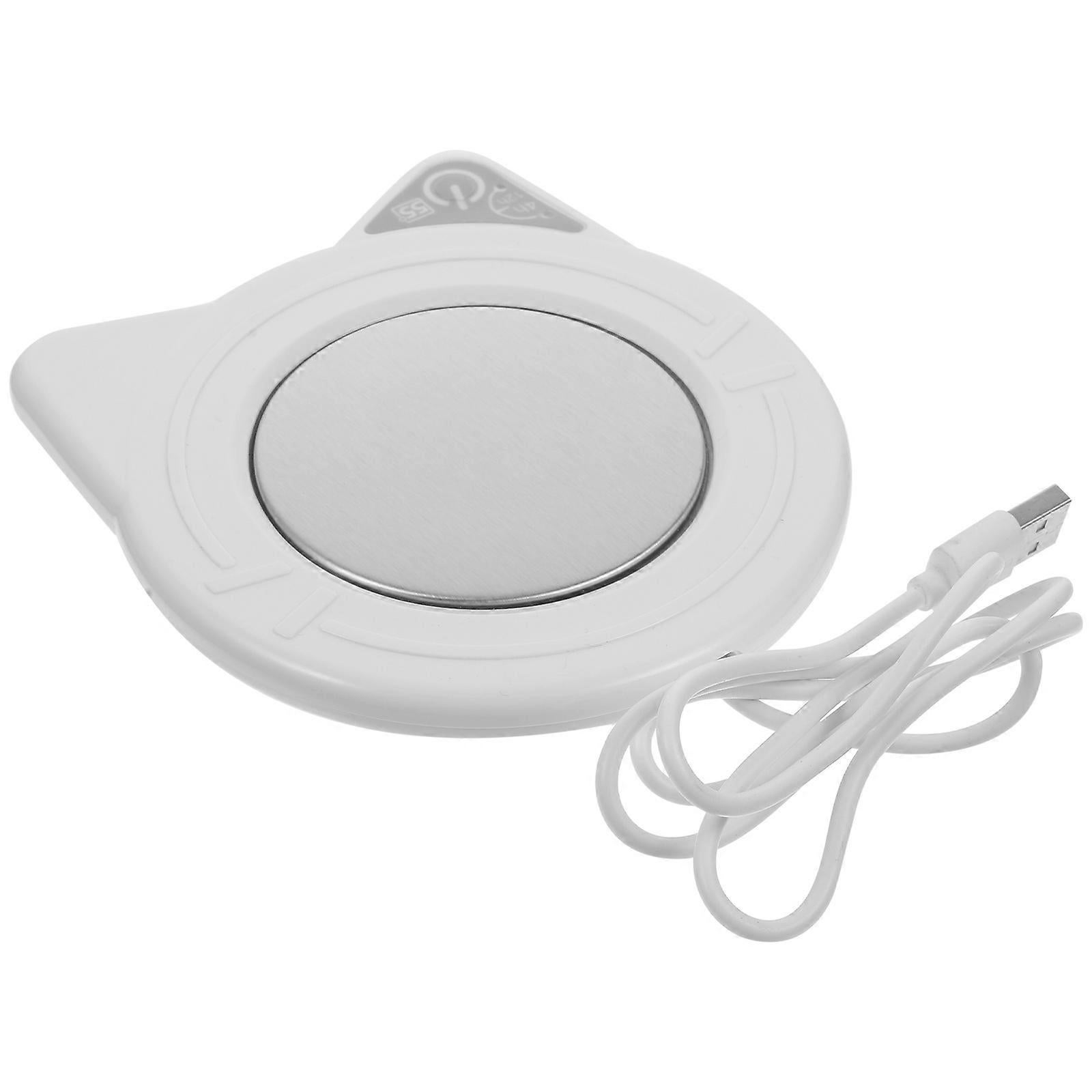 Cordless USB Coffee Mug Warmer & Candle Wax Heating Coaster - Image 3