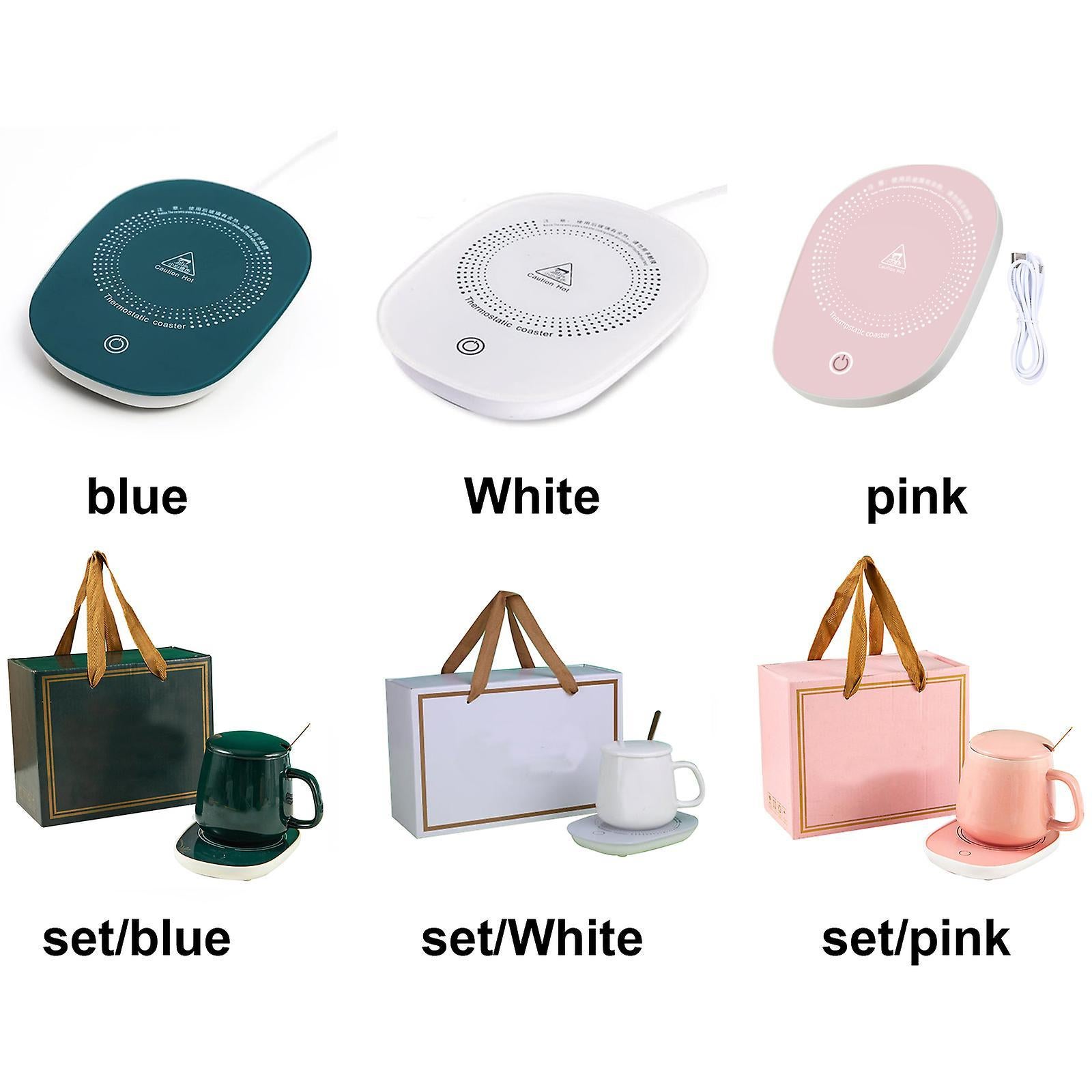 Coffee Mug Warmer Set with Mug for Desk or Home, Gift Option - Image 3