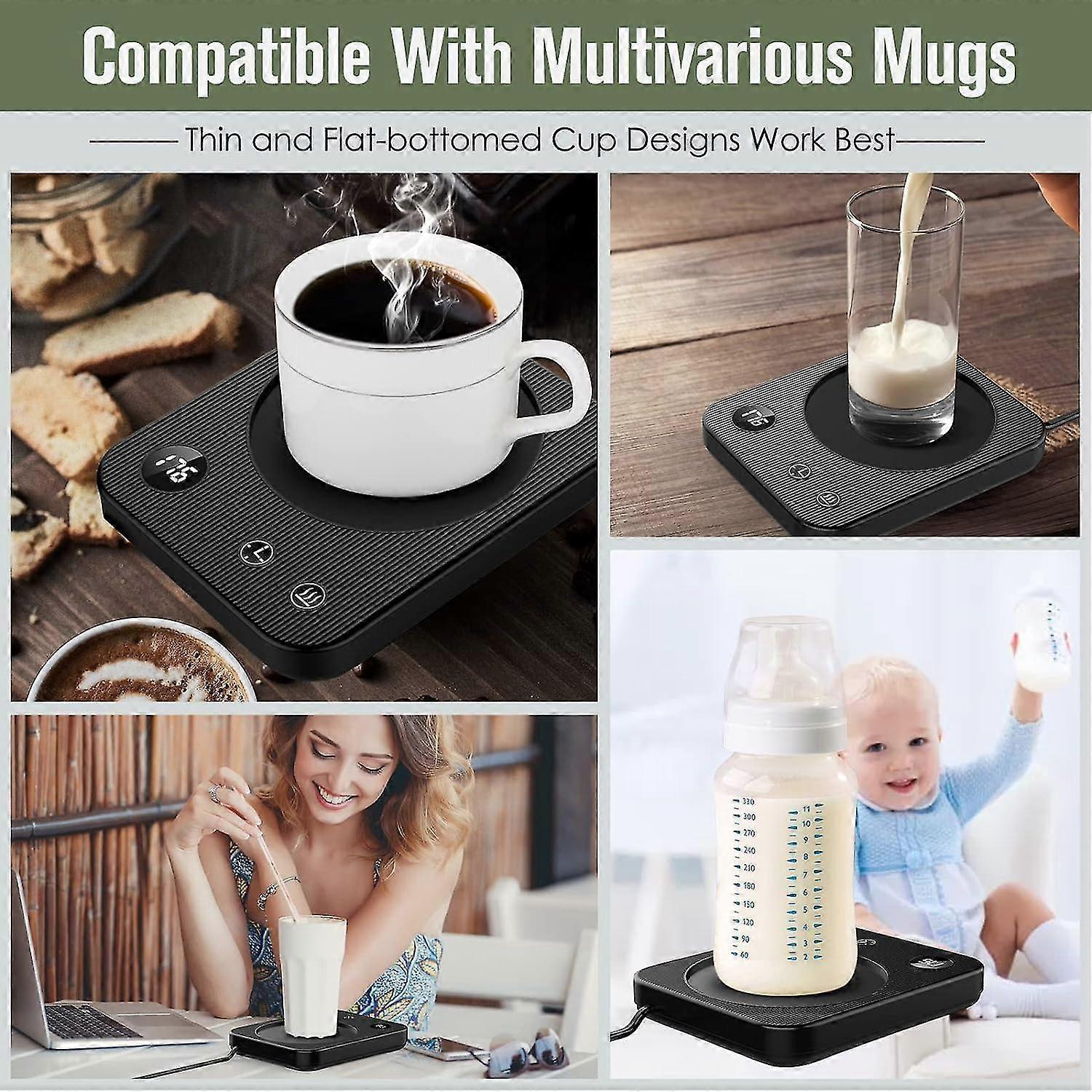 Smart Electric Coffee Beverage Warmer for Desk or Home - Image 3